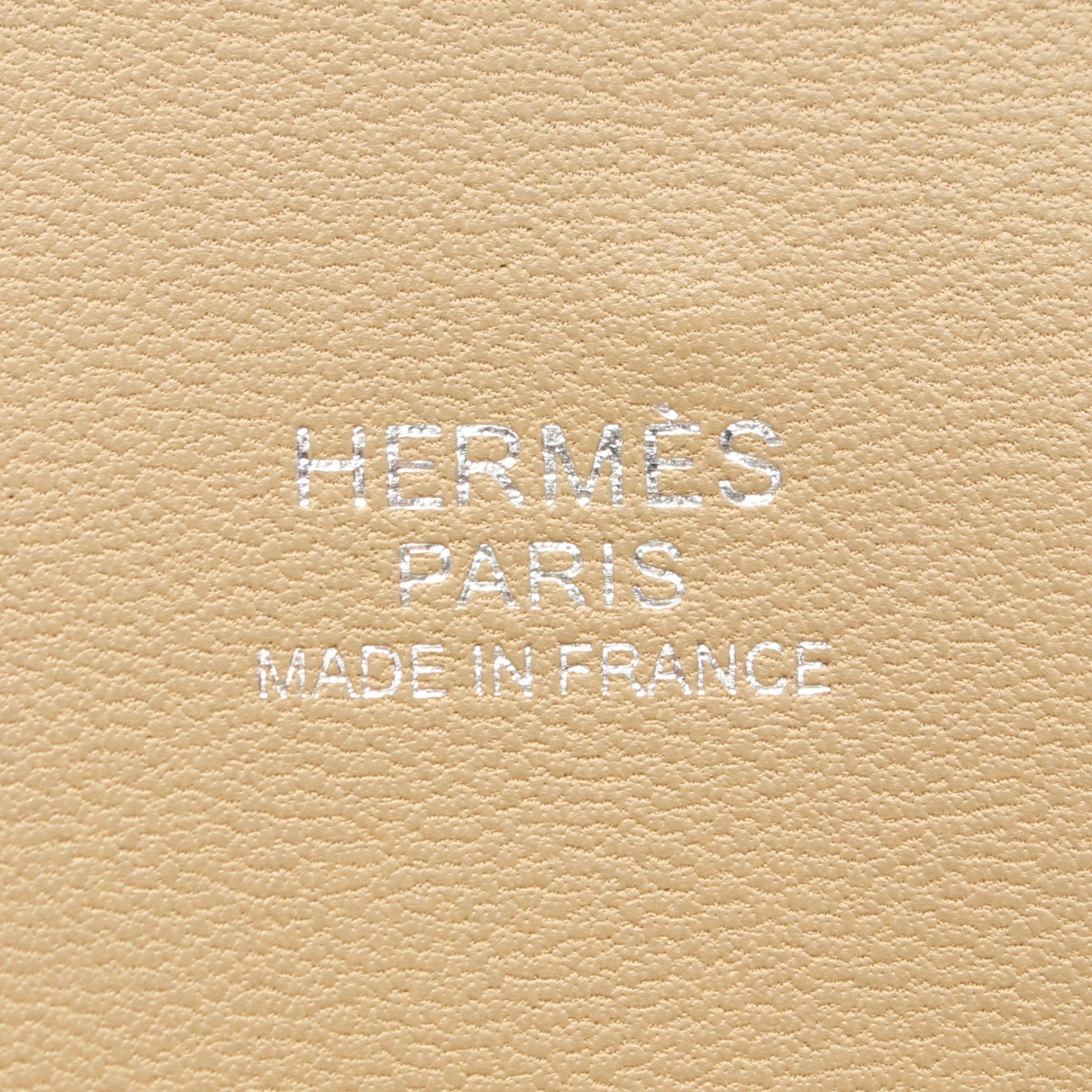 Hermes Hermes Bolide 31 Handbag Clemence Leather Beige Silver Hardware A Stamp Size ONE SIZE - 4 Thumbnail