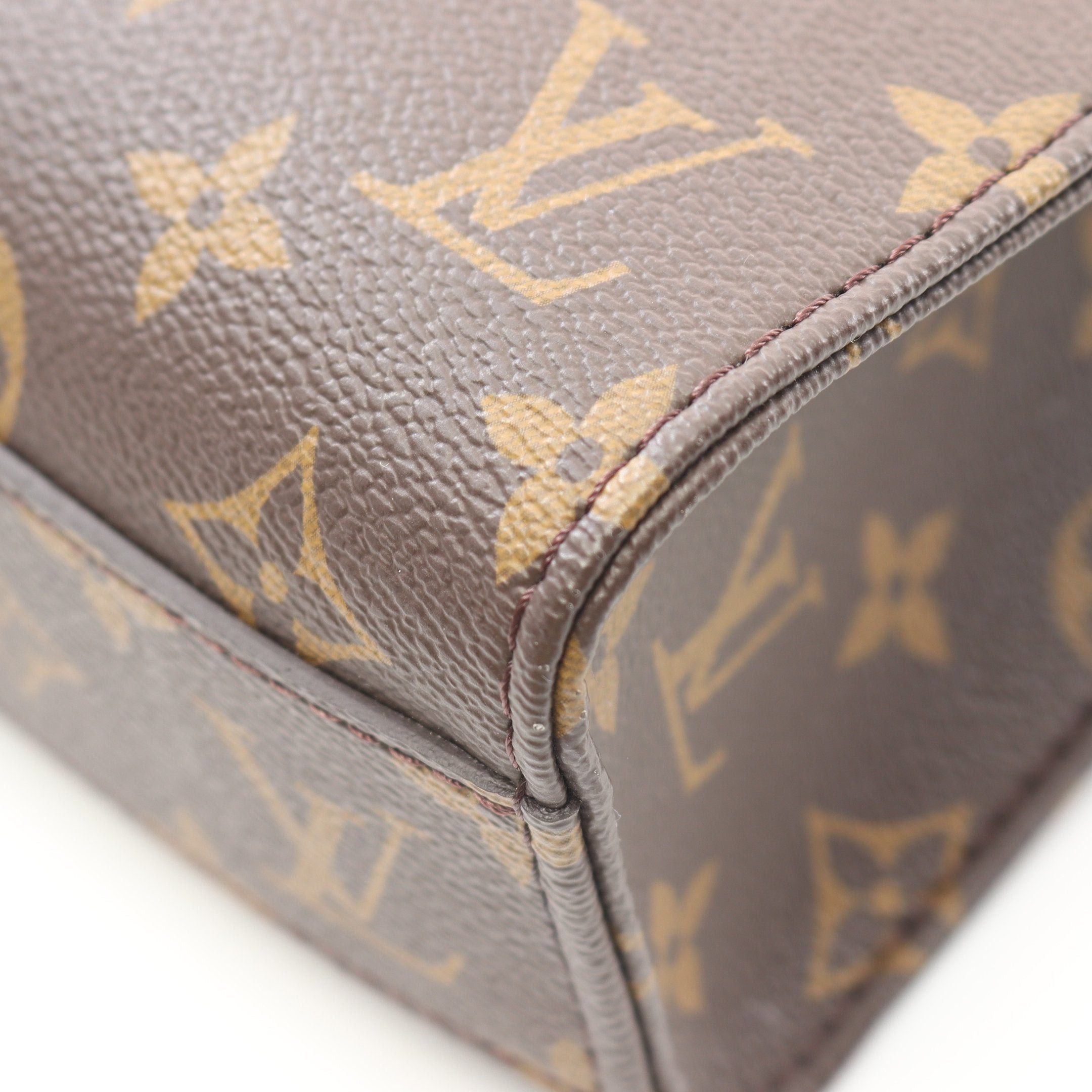 Louis Vuitton Louis Vuitton Sac Plat Bb Handbag Leather Brown Size ONE SIZE - 6 Thumbnail