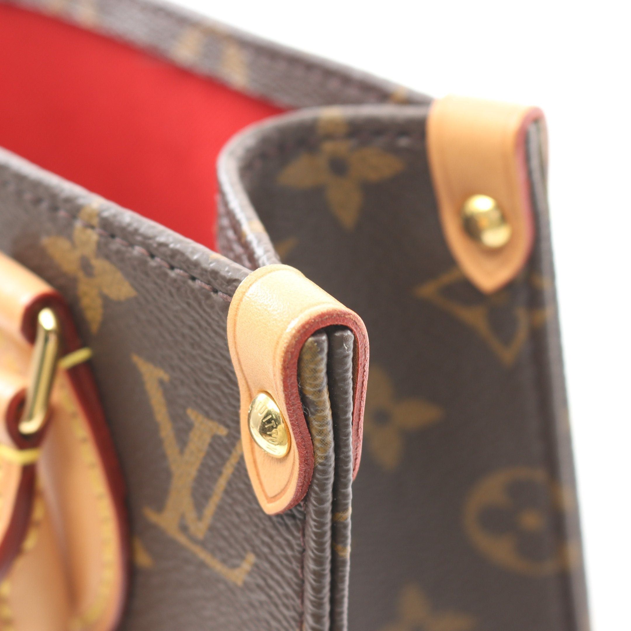 Louis Vuitton Louis Vuitton Sac Plat Bb Handbag Leather Brown Size ONE SIZE - 7 Thumbnail