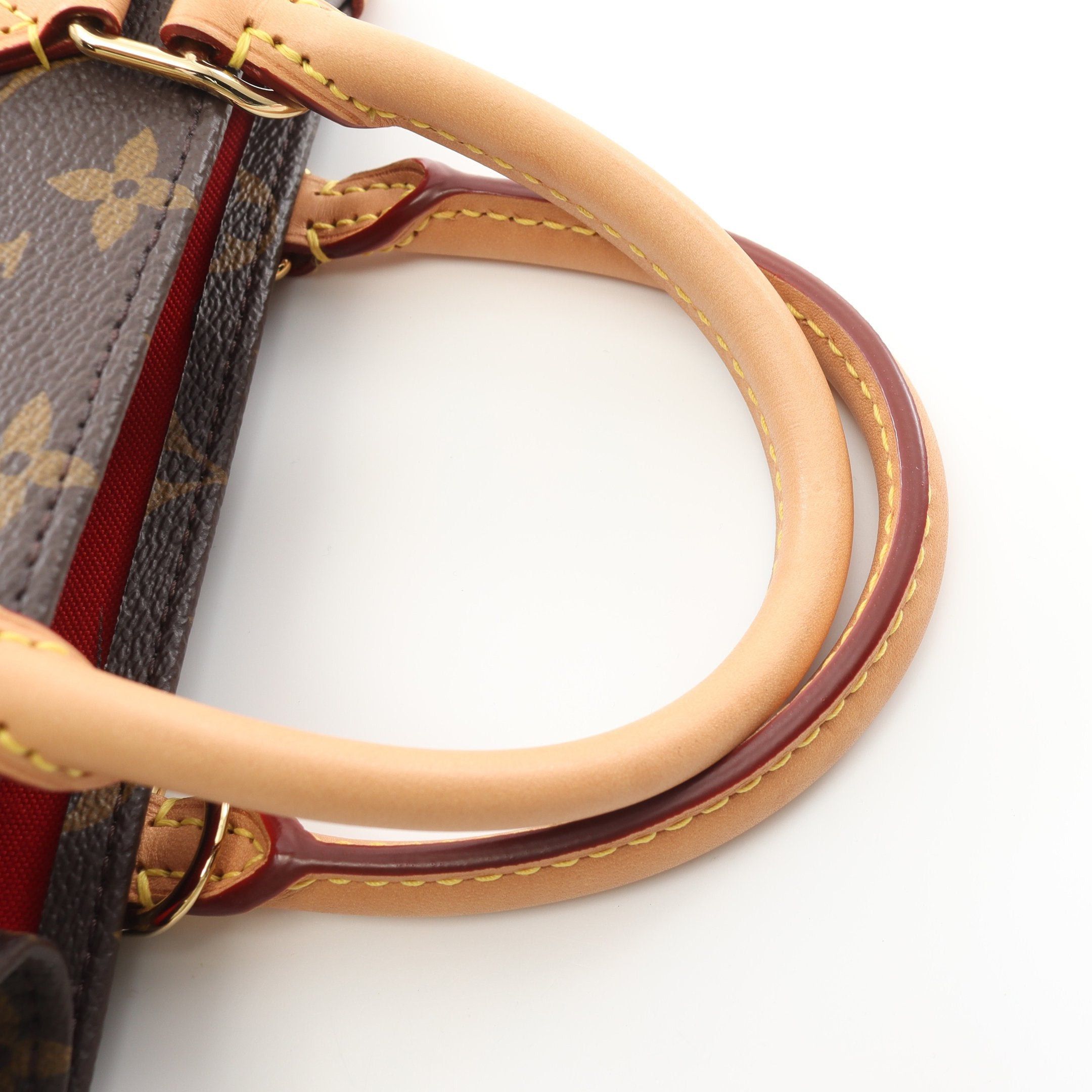 Louis Vuitton Louis Vuitton Sac Plat Bb Handbag Leather Brown Size ONE SIZE - 8 Thumbnail