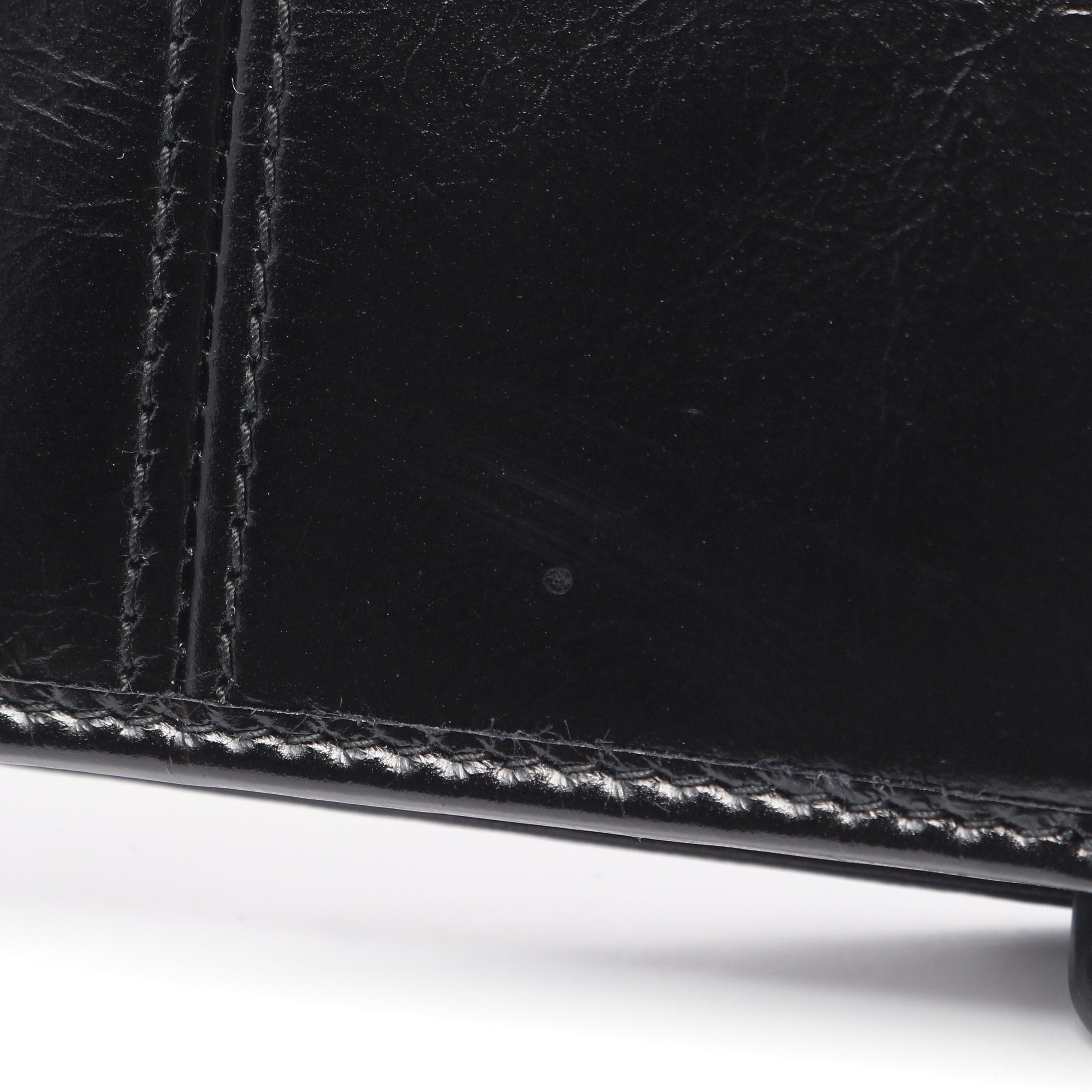 Prada Prada Soft Lux Bi-Fold Wallet Leather Black Size ONE SIZE - 5 Thumbnail
