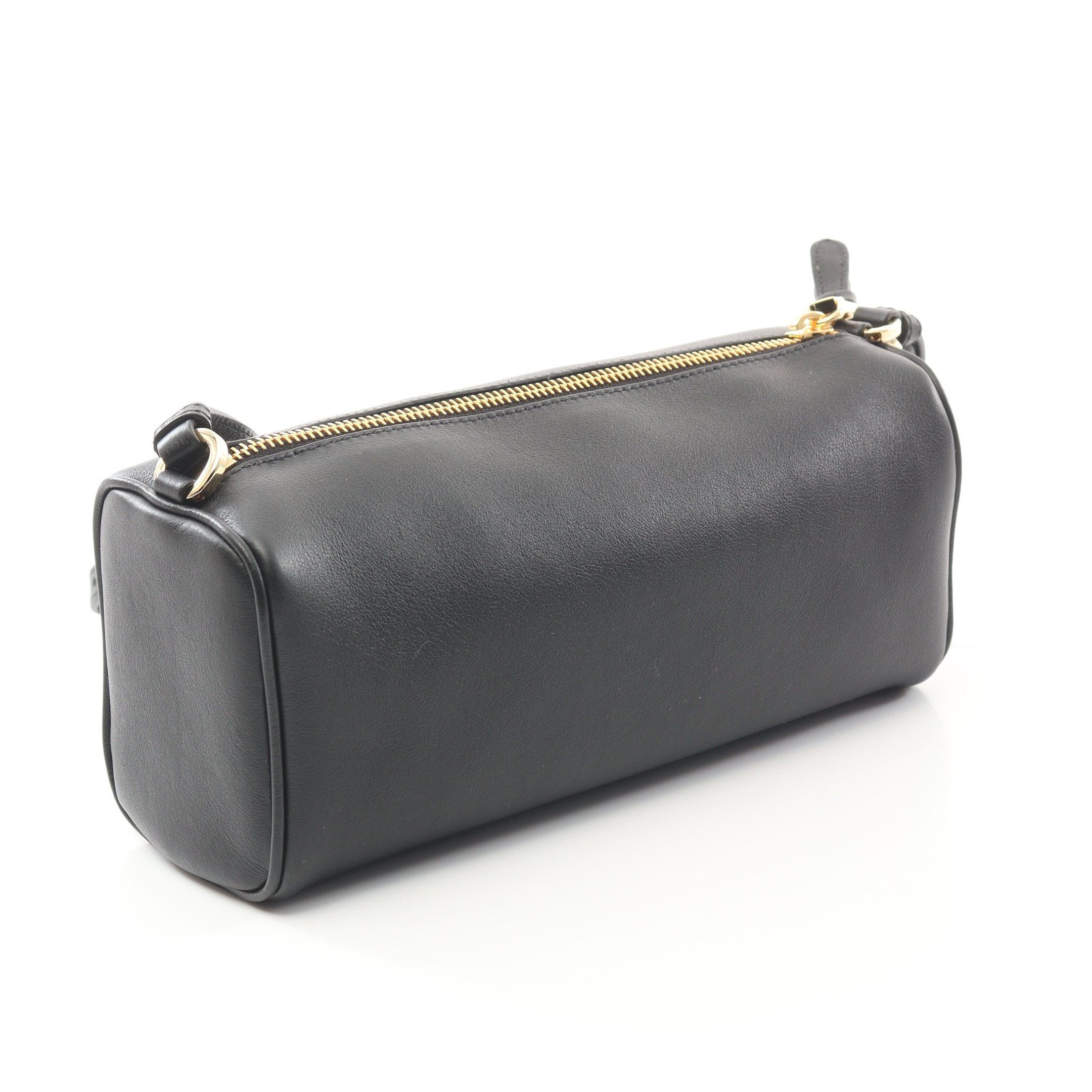 Prada Prada Sacca Shoulder Bag Leather Black Size ONE SIZE - 2 Thumbnail