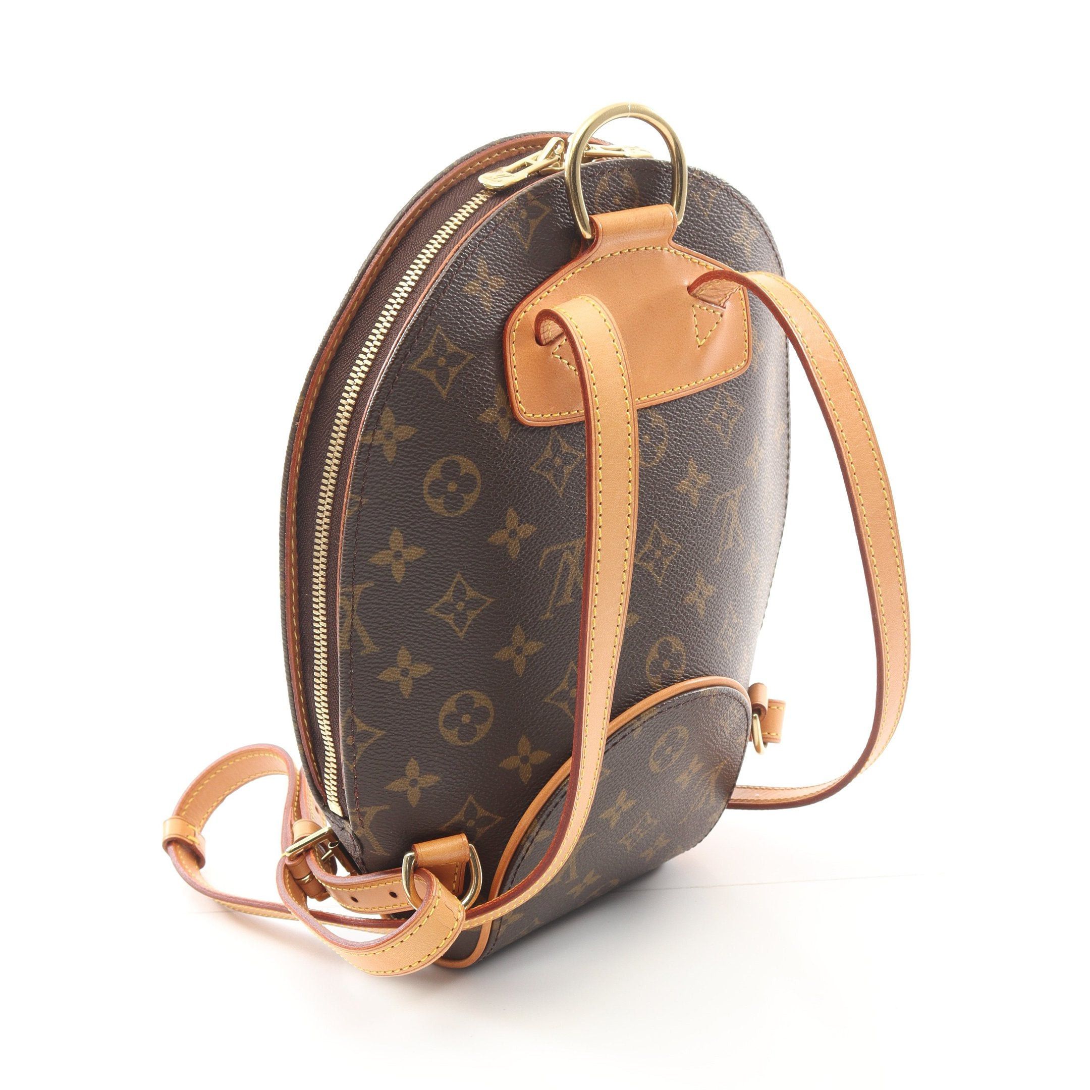 Louis Vuitton Louis Vuitton Ellipse Sac Ad Monogram Backpack Rucksack Leather Brown Size ONE SIZE - 2 Thumbnail