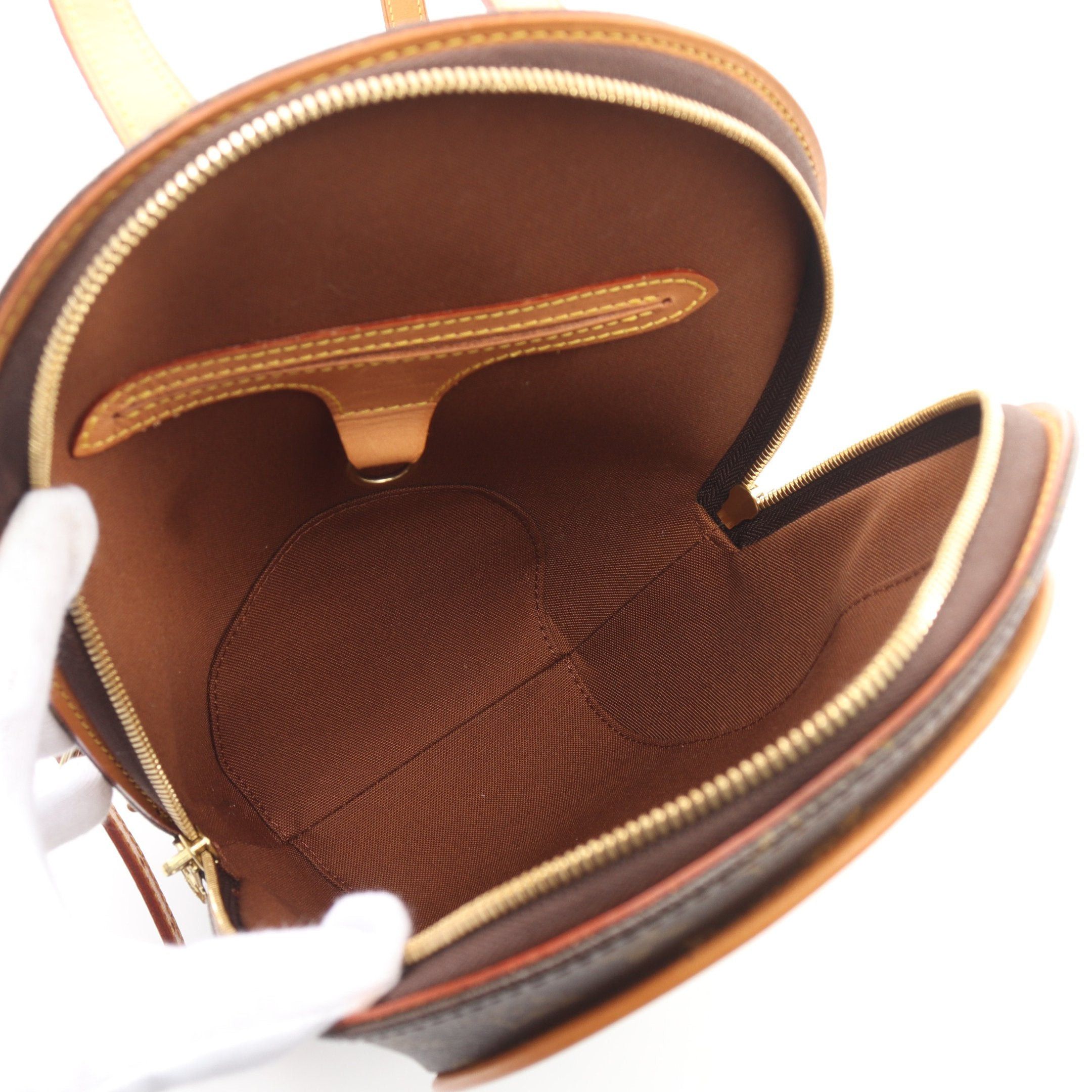 Louis Vuitton Louis Vuitton Ellipse Sac Ad Monogram Backpack Rucksack Leather Brown Size ONE SIZE - 3 Thumbnail