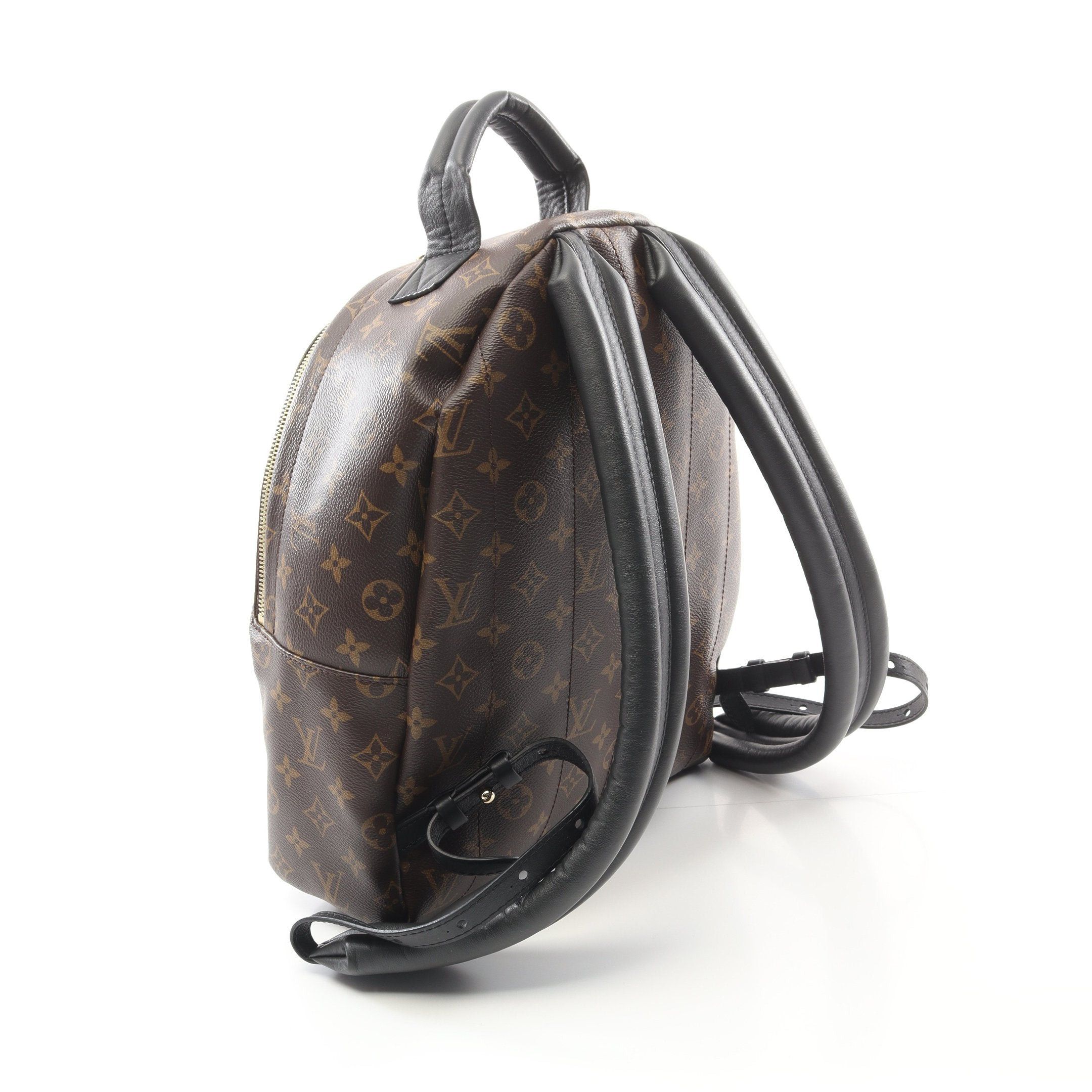Louis Vuitton Louis Vuitton Palm Springs Backpack Mm Monogram Rucksack Leather Brown Black Size ONE SIZE - 2 Thumbnail