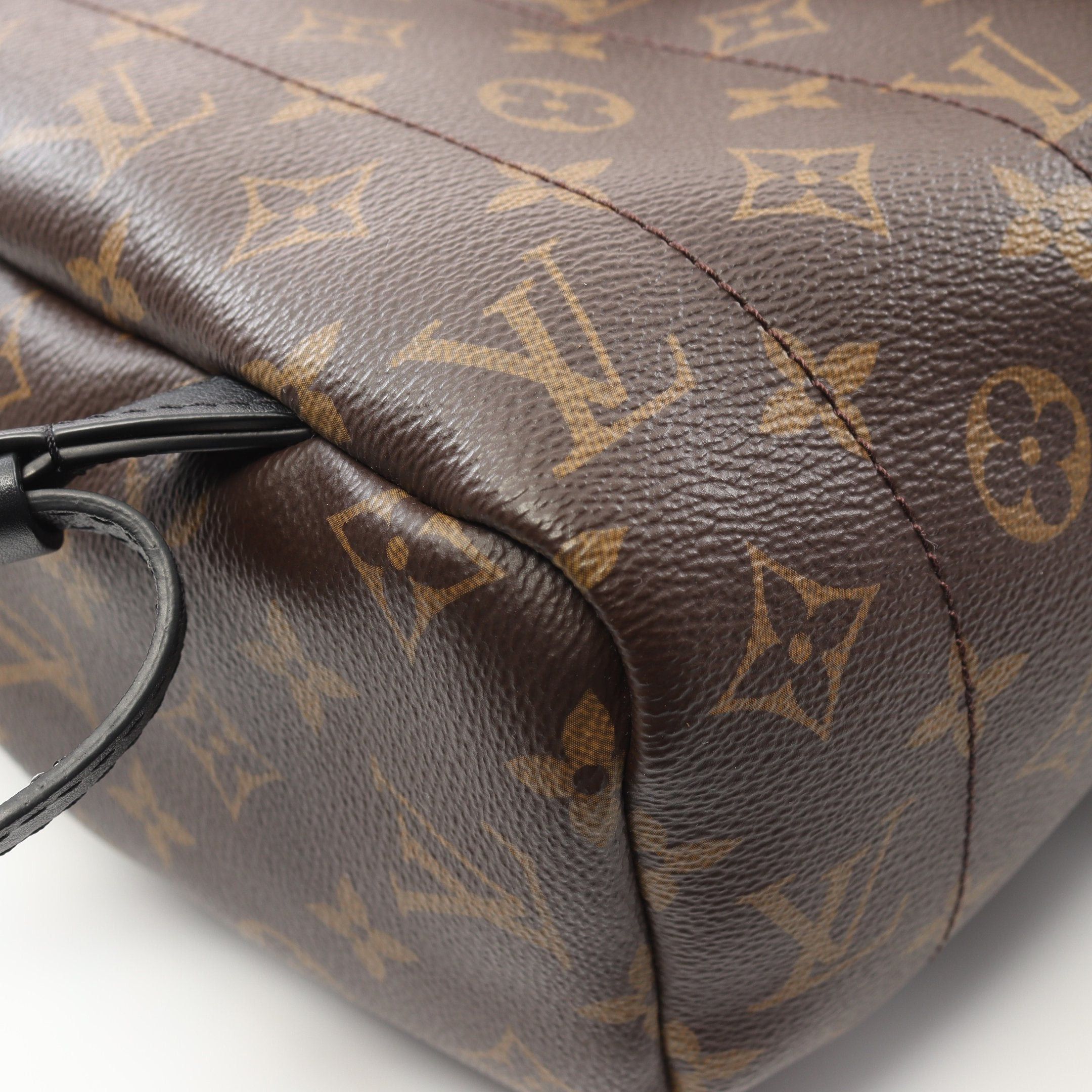 Louis Vuitton Louis Vuitton Palm Springs Backpack Mm Monogram Rucksack Leather Brown Black Size ONE SIZE - 6 Thumbnail