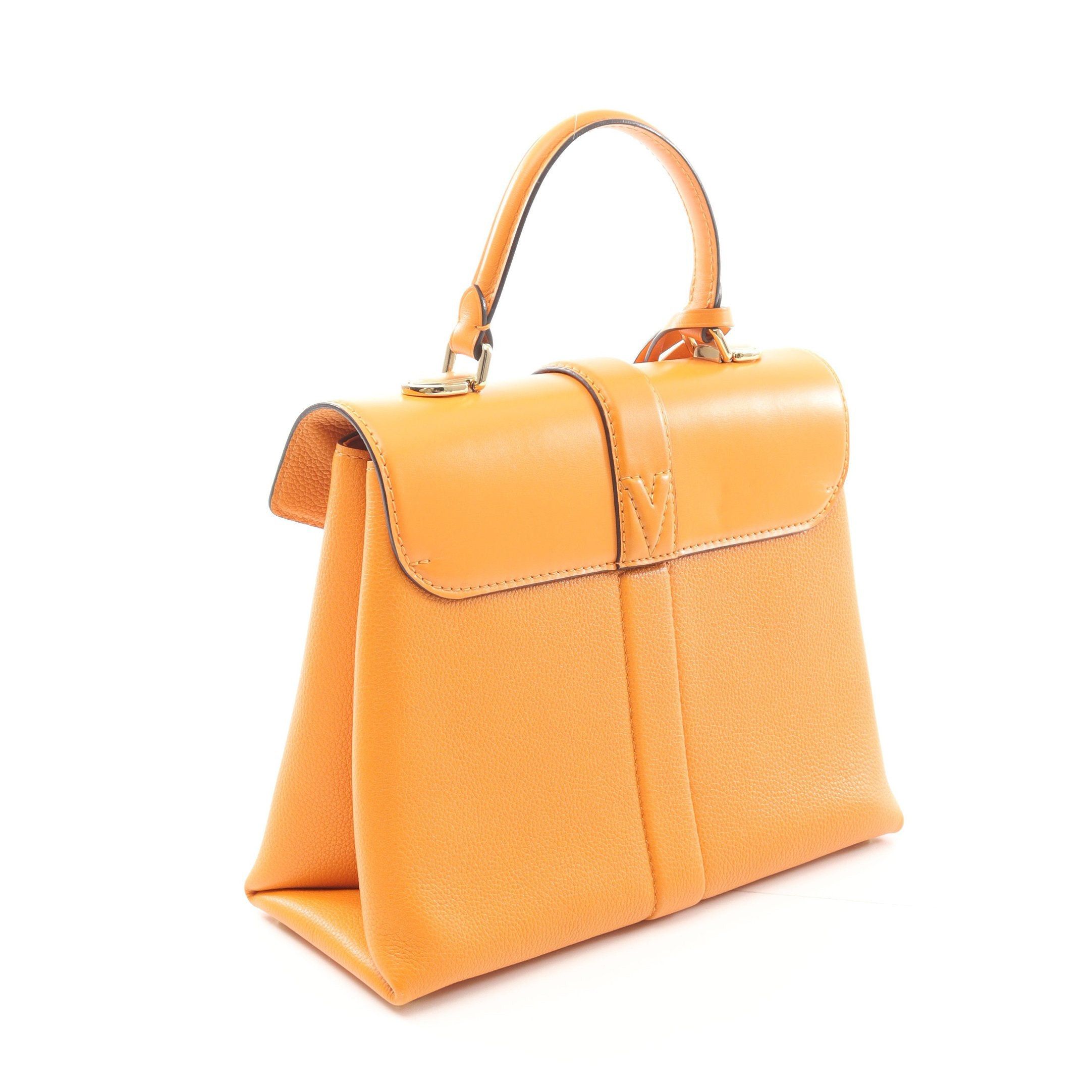 Louis Vuitton Louis Vuitton Rose De Van Pm Handbag Leather Orange Size ONE SIZE - 2 Thumbnail