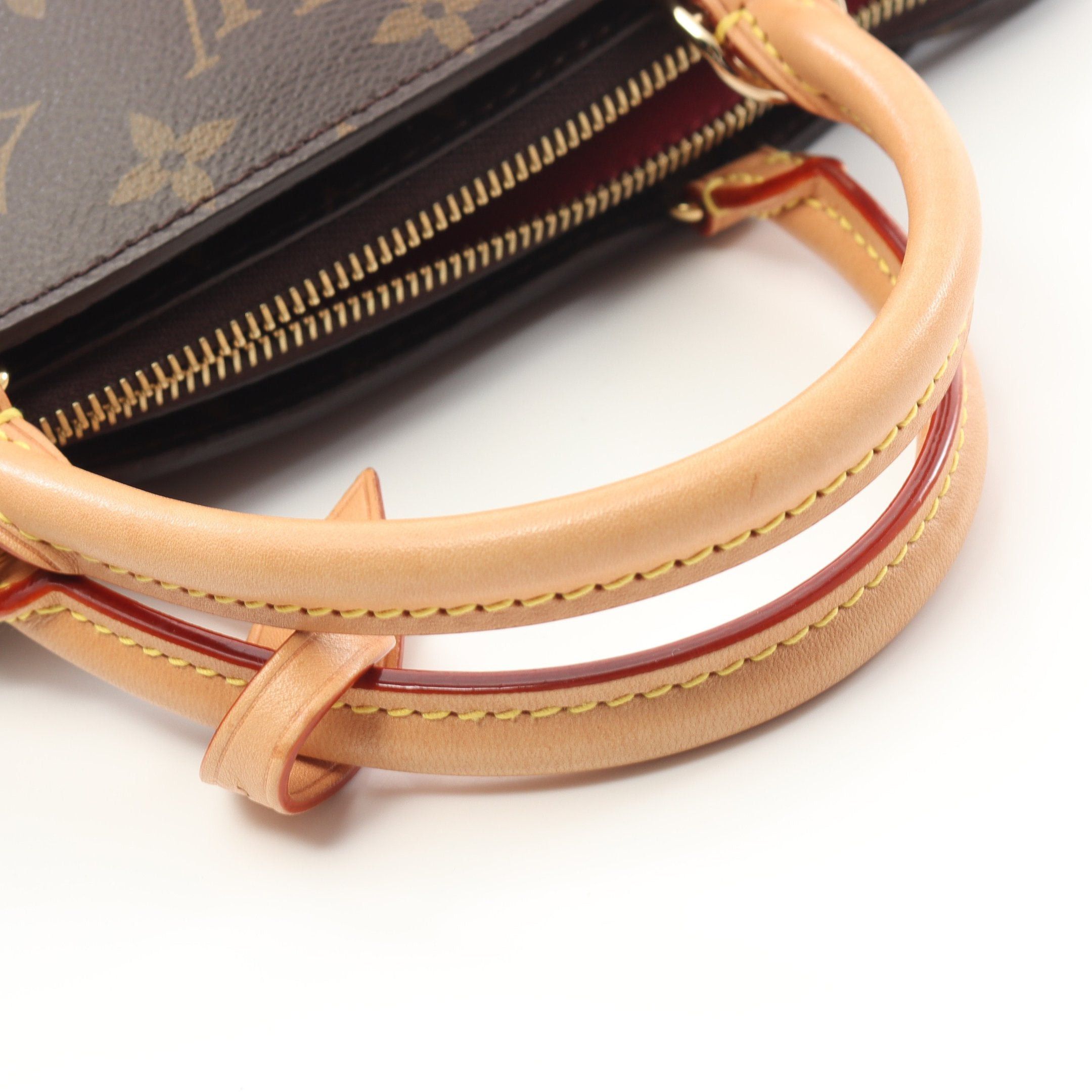 Louis Vuitton Louis Vuitton Petit Pare Pm Monogram Handbag Leather Brown Size ONE SIZE - 5 Thumbnail
