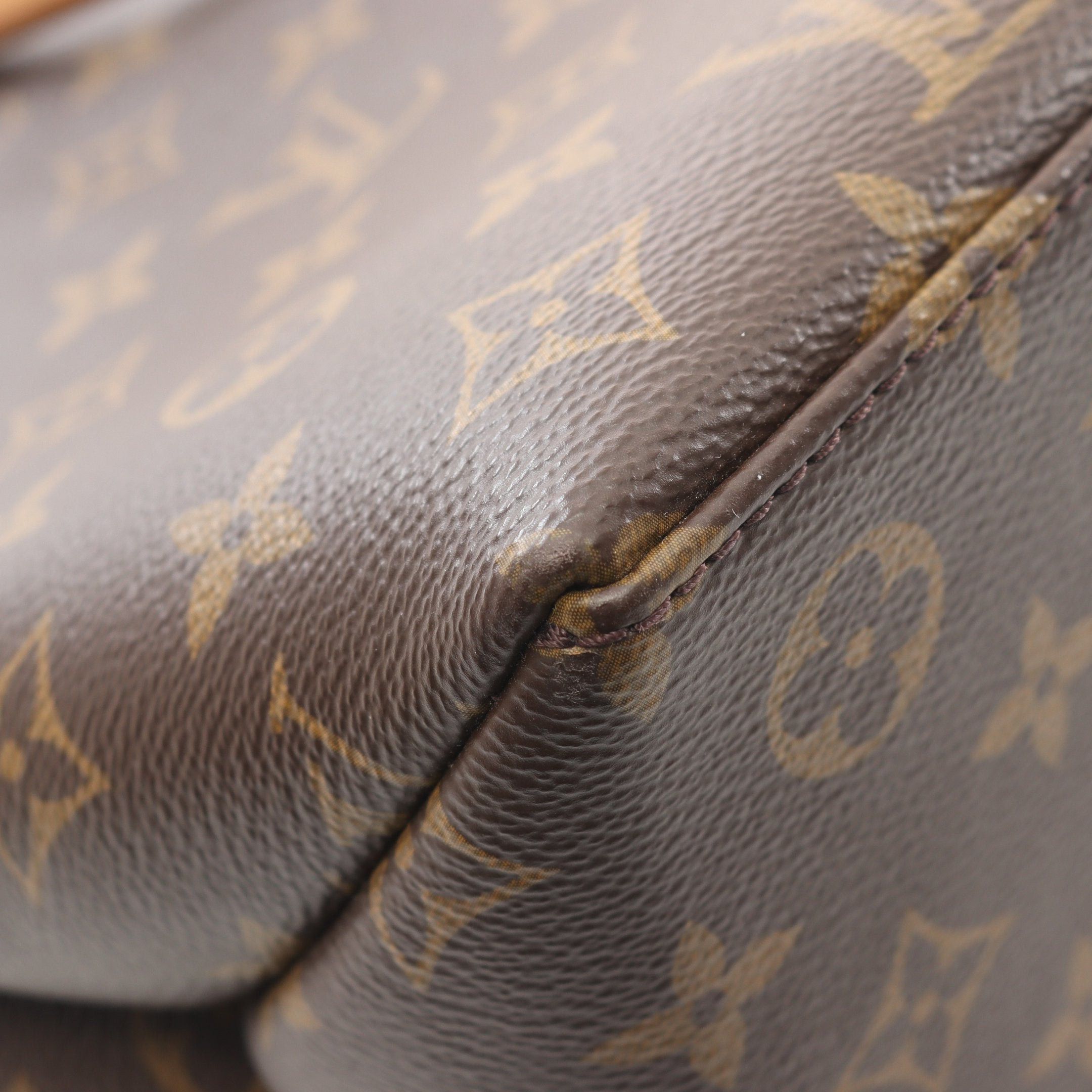 Louis Vuitton Louis Vuitton Petit Pare Pm Monogram Handbag Leather Brown Size ONE SIZE - 7 Thumbnail