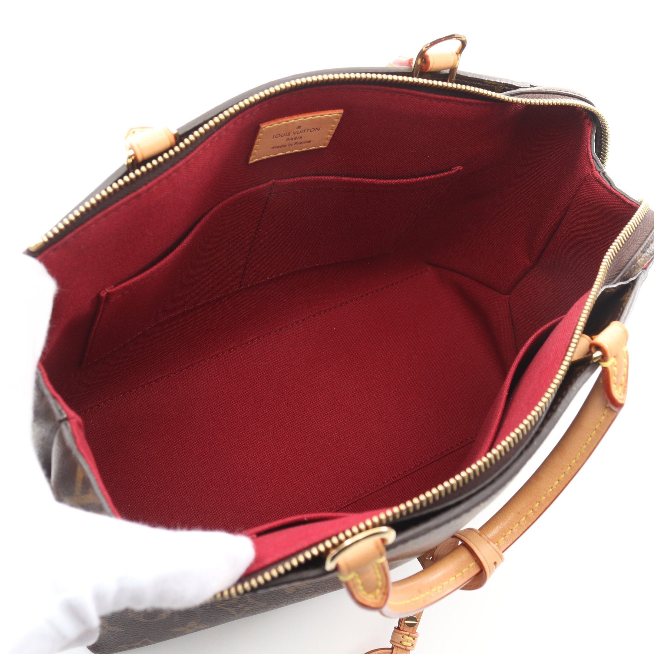 Louis Vuitton Louis Vuitton Petit Pare Pm Monogram Handbag Leather Brown Size ONE SIZE - 3 Thumbnail