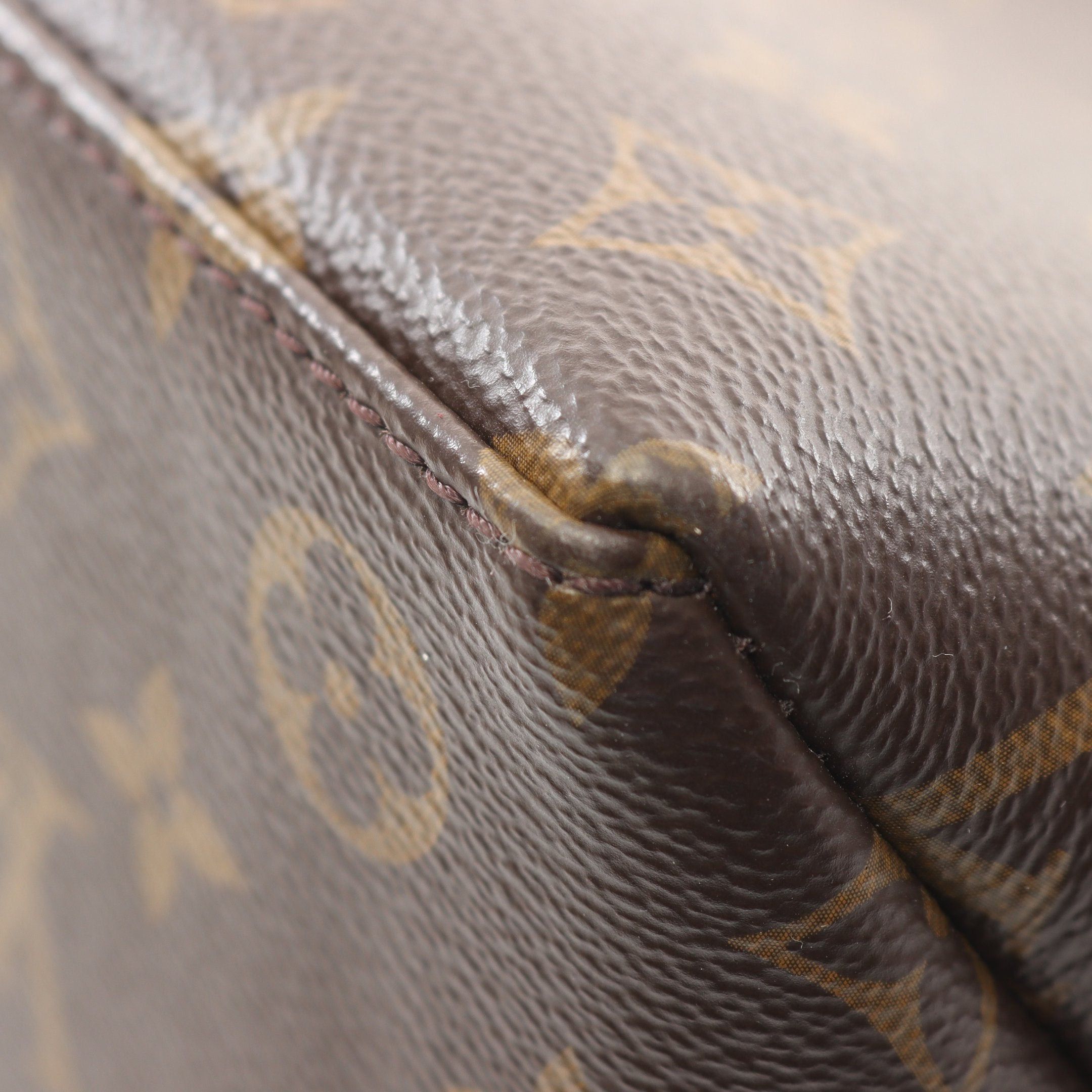Louis Vuitton Louis Vuitton Petit Pare Pm Monogram Handbag Leather Brown Size ONE SIZE - 6 Thumbnail