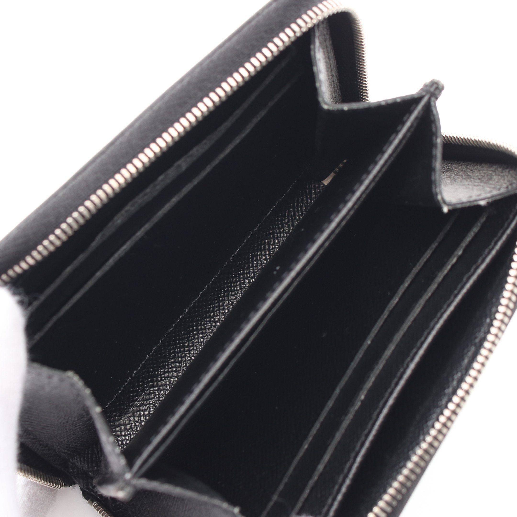 Louis Vuitton Louis Vuitton Zippy Coin Purse Epi Noir Card Case Leather Black Size ONE SIZE - 3 Thumbnail