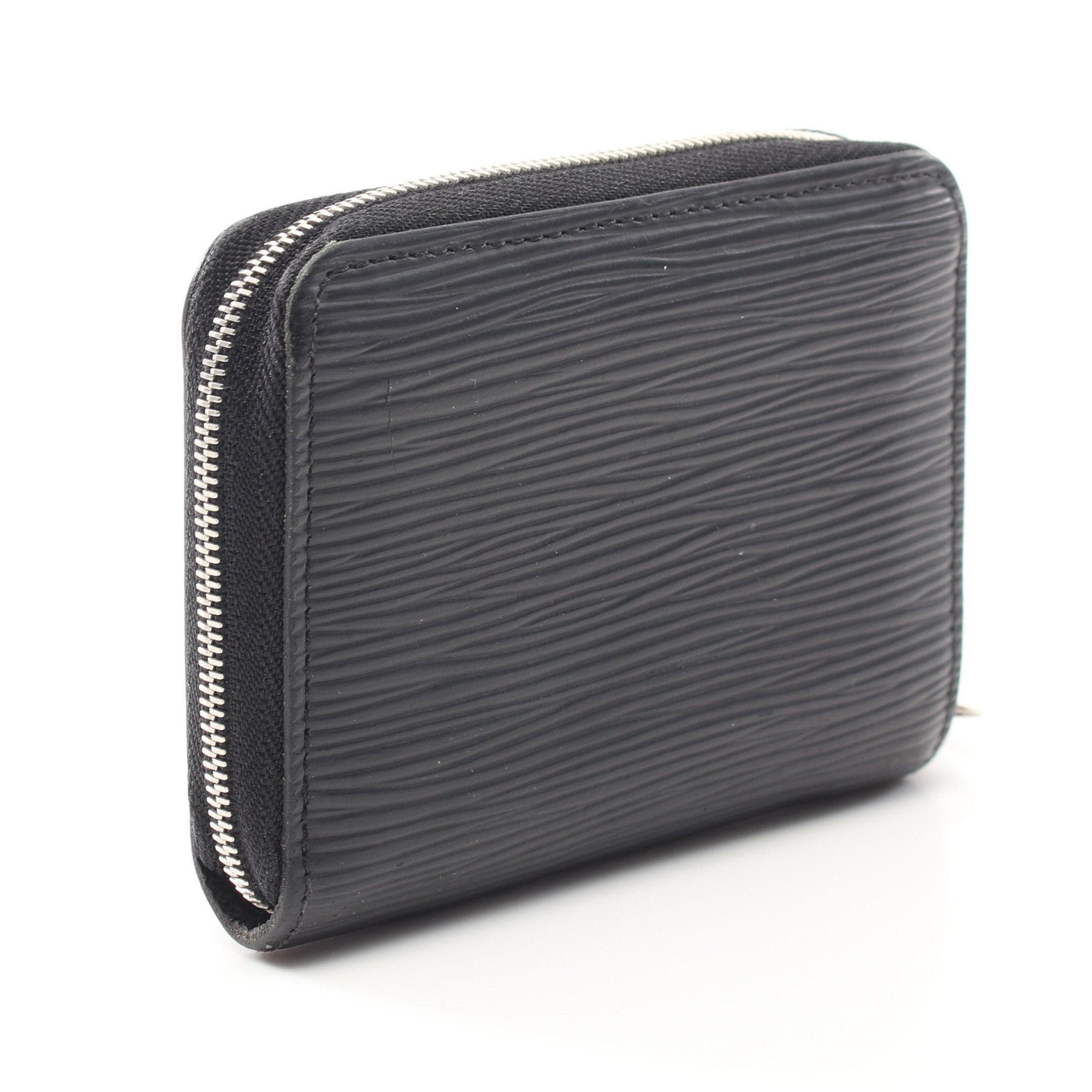 Louis Vuitton Louis Vuitton Zippy Coin Purse Epi Noir Card Case Leather Black Size ONE SIZE - 2 Thumbnail