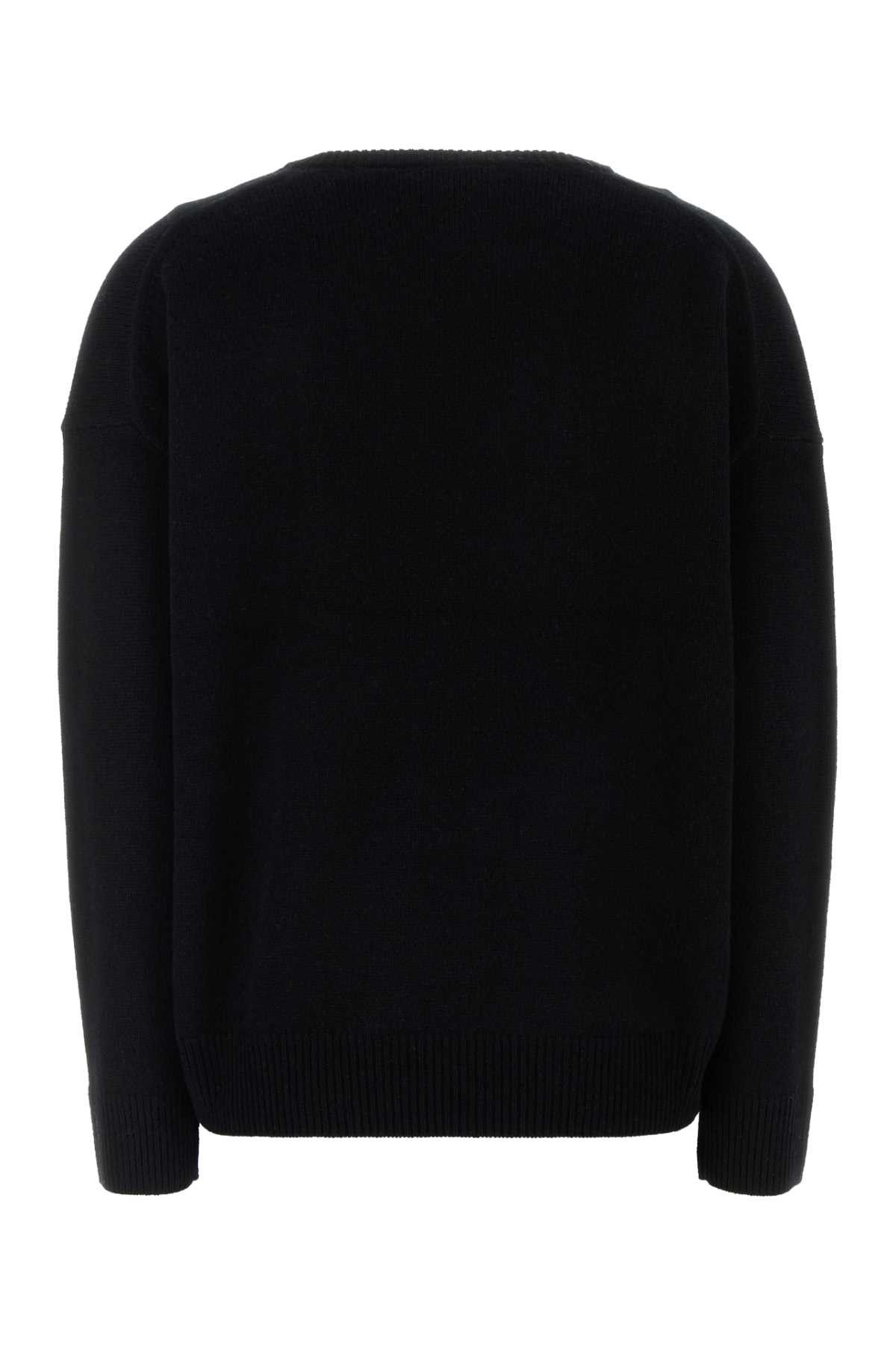 CO Black Cashmere Sweater Size XL / US 12-14 / IT 48-50 - 2 Thumbnail
