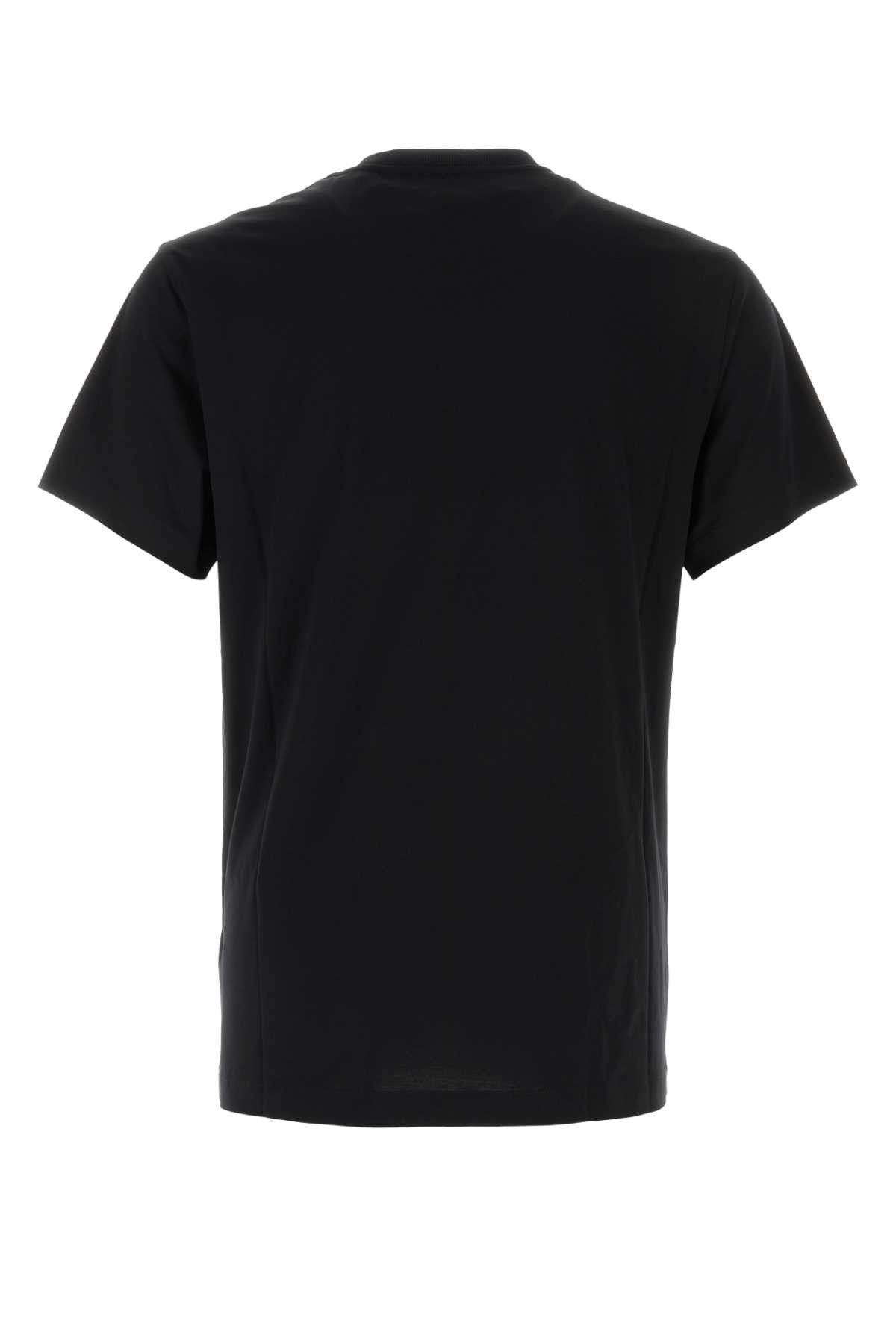 Burberry Black Cotton T-Shirt Size US XS / EU 42 / 0 - 2 Thumbnail
