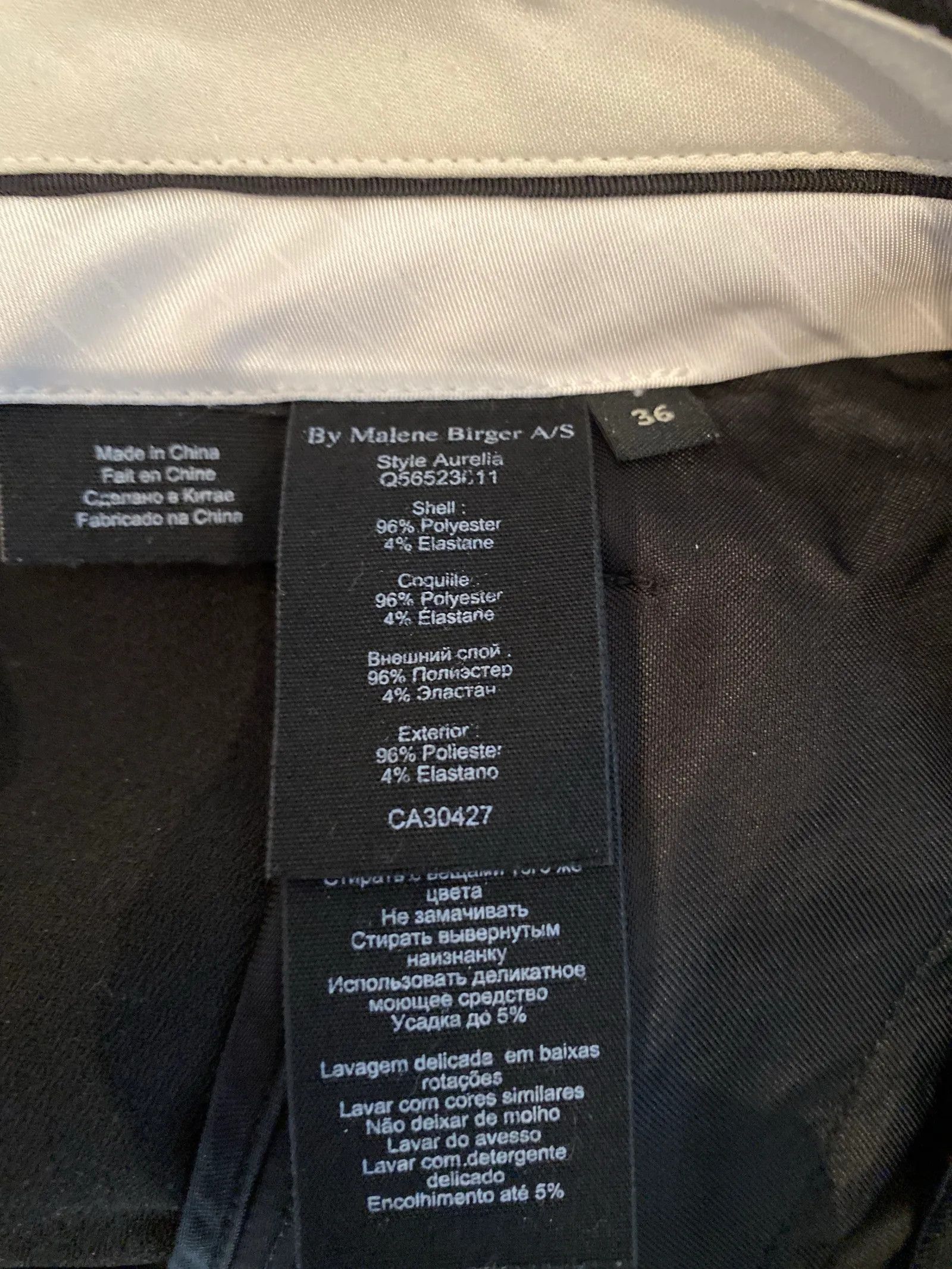 By Malene Birger By Malene Birger Aurelia Pants Size 26" / US 2 / IT 38 - 4 Thumbnail