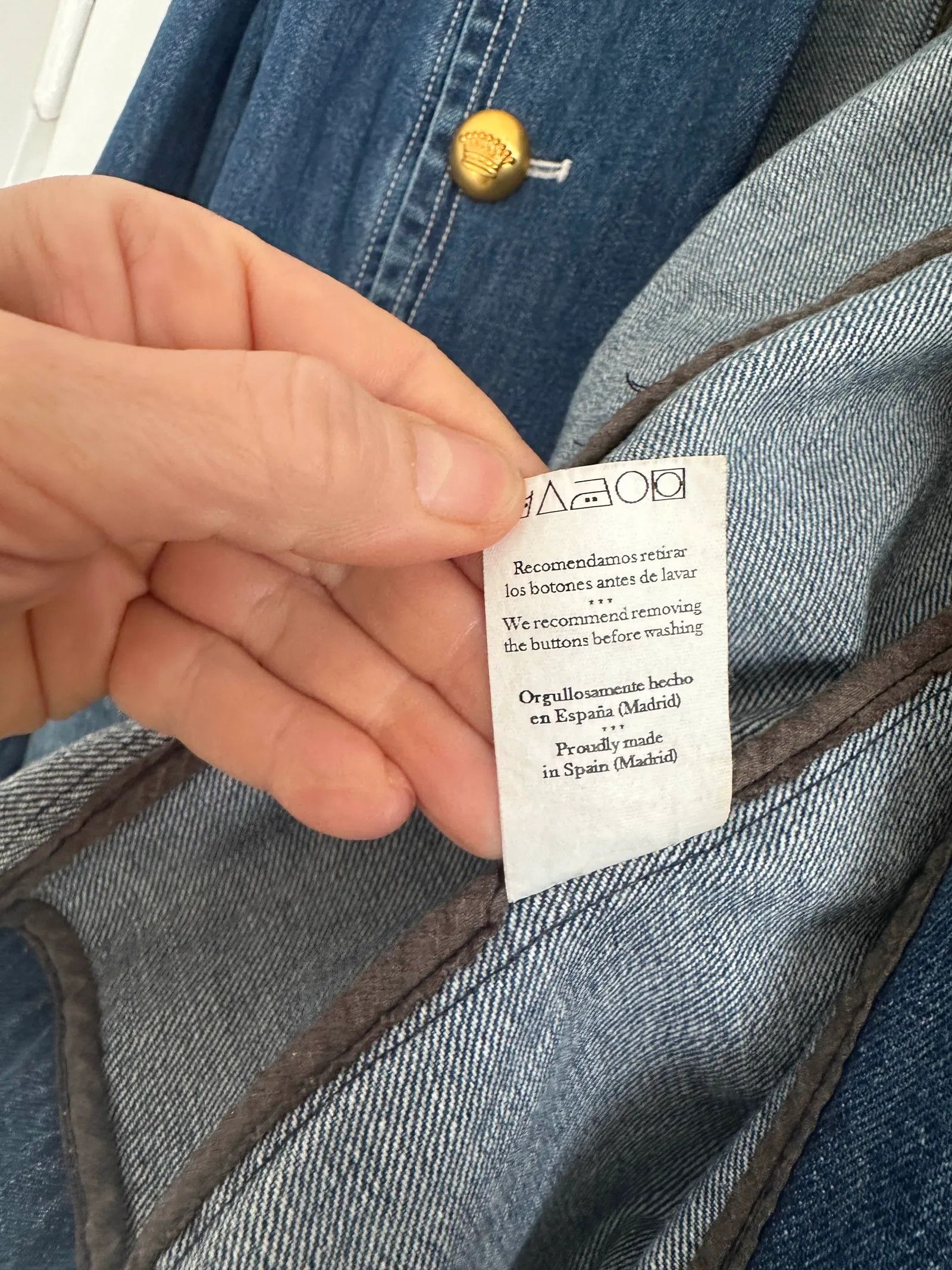 Other La Condesa Figursydd jeans jacka Jacket Size S / US 4 / IT 40 - 4 Thumbnail