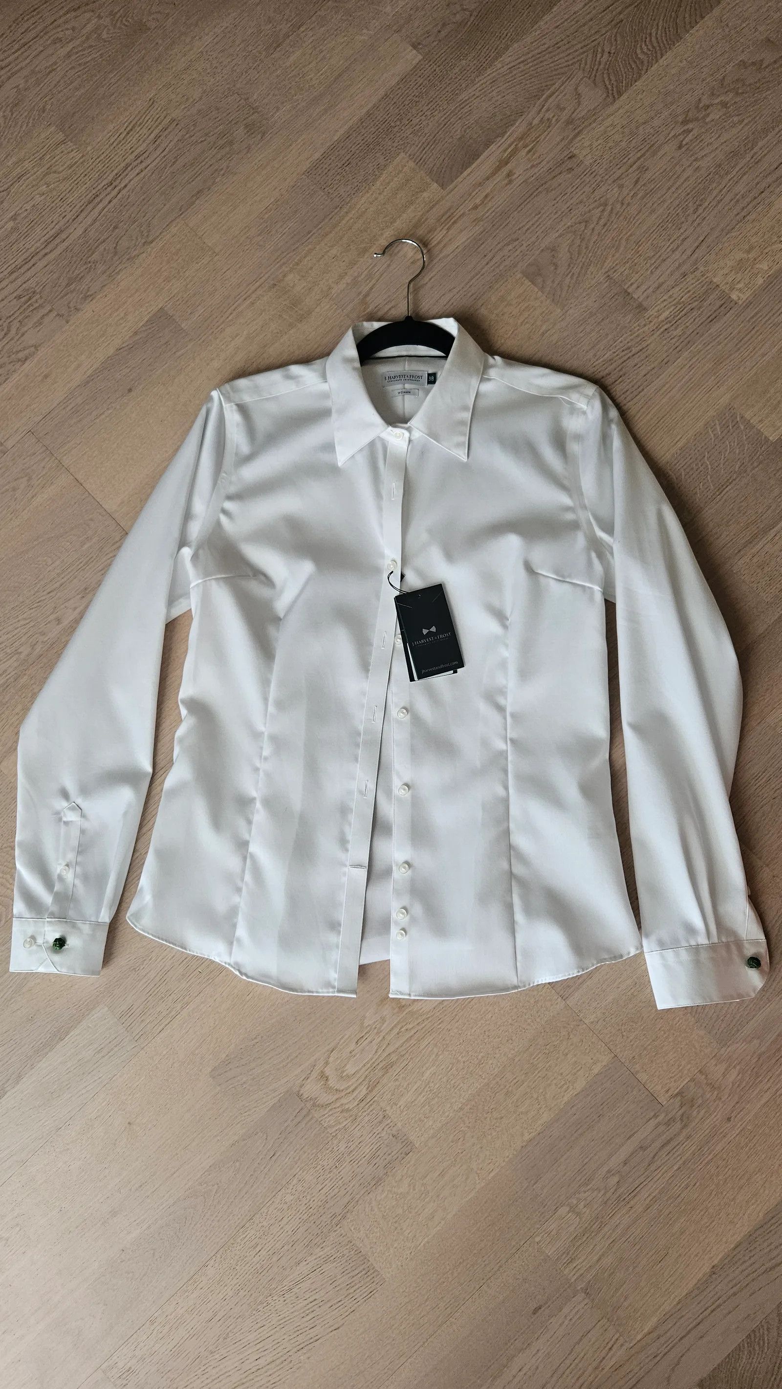 Other J. Harvest & Frost | White/Navy | S/36 Shirt Size XS / US 0-2 / IT 36-38 - 2 Thumbnail
