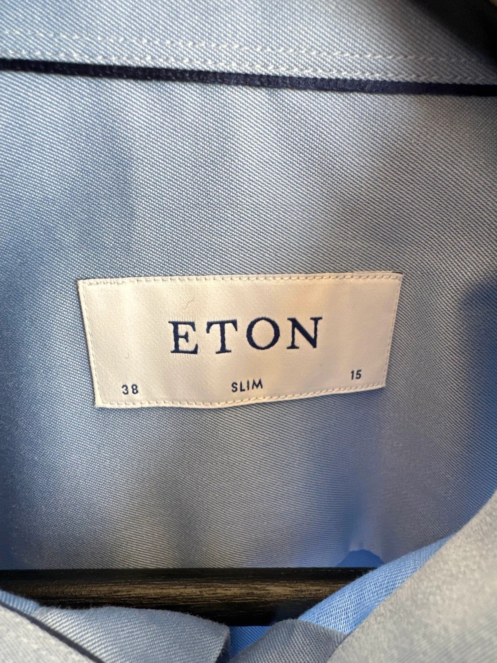Eton Eton Eton Slim Shirt Size S / US 4 / IT 40 - 2 Thumbnail