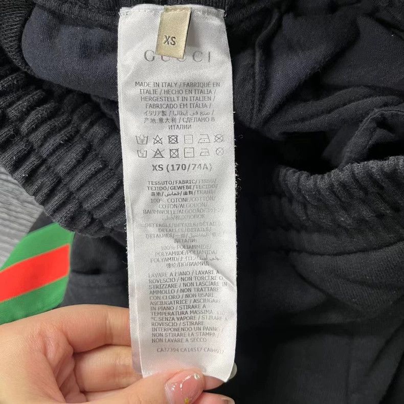Gucci Gucci Black Long Knit Sports Pants Size US 26 / EU 42 - 4 Thumbnail