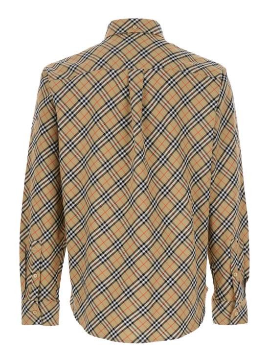 Burberry BURBERRY Men Shirts 8104072B9368 Beige Size US XL / EU 56 / 4 - 2 Thumbnail