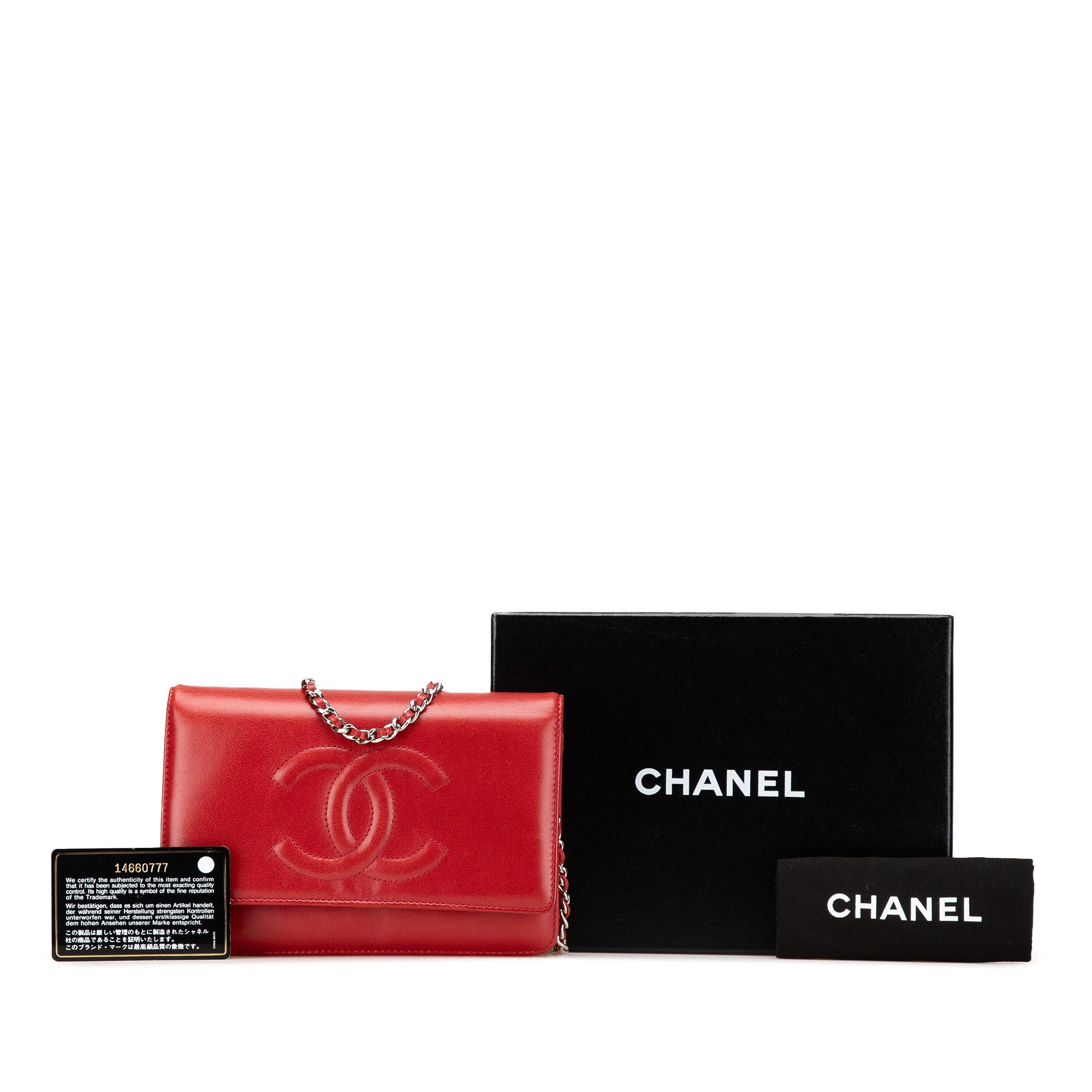 Chanel Chanel CC Calfskin Wallet On Chain Size ONE SIZE - 14 Thumbnail
