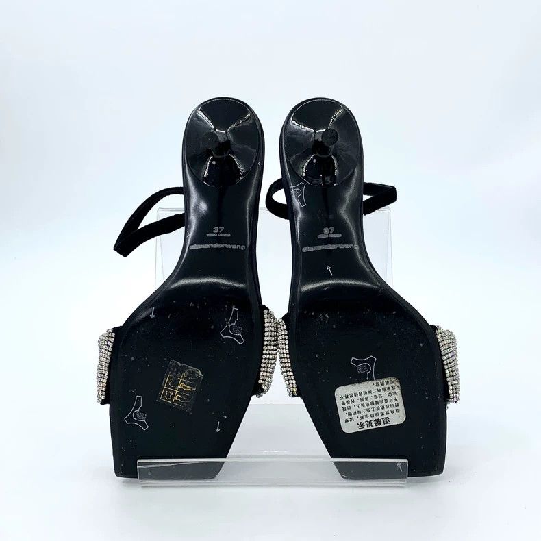 Alexander Wang Alexander Wang Black Rhinestone High Heels Size US 8 / IT 38 - 5 Thumbnail