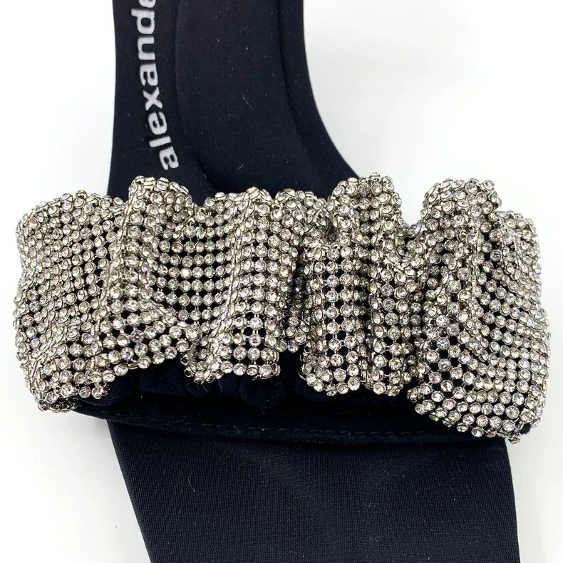 Alexander Wang Alexander Wang Black Rhinestone High Heels Size US 8 / IT 38 - 6 Thumbnail