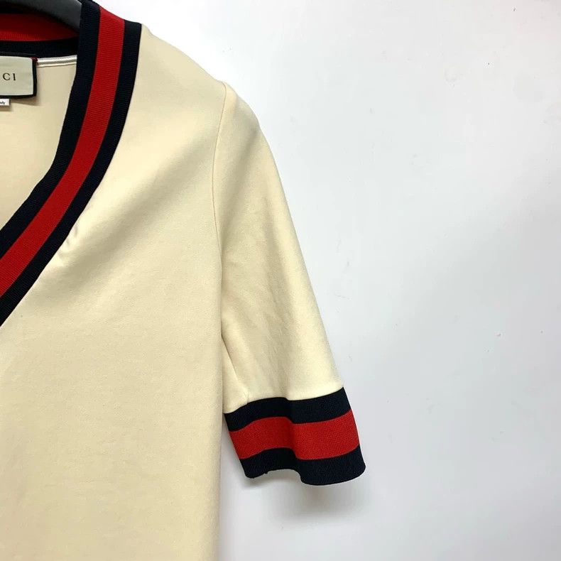 Gucci Gucci Striped Dress in Size S Size S / US 4 / IT 40 - 8 Thumbnail