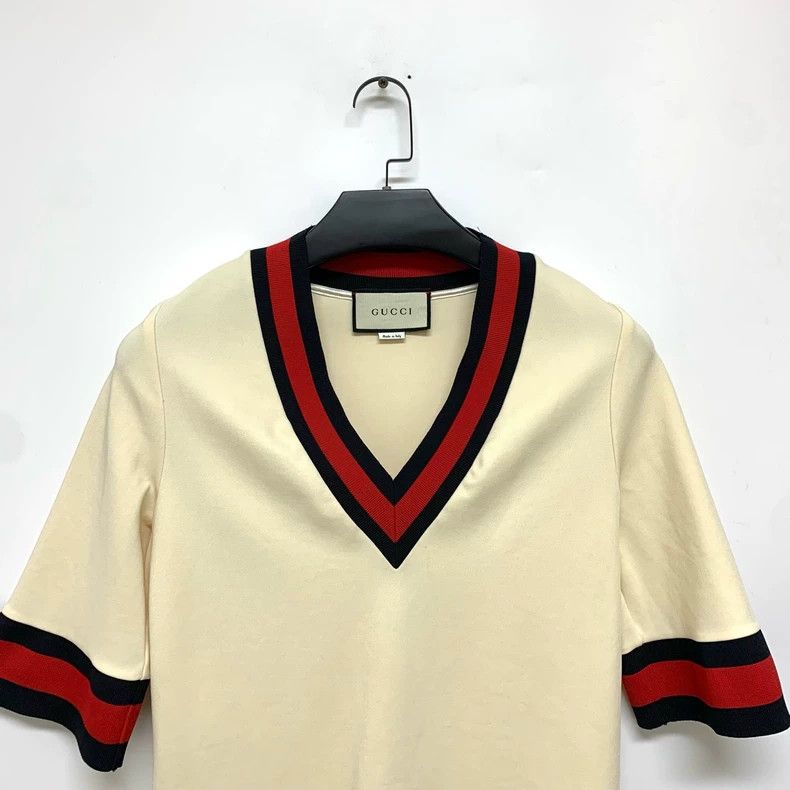 Gucci Gucci Striped Dress in Size S Size S / US 4 / IT 40 - 5 Thumbnail