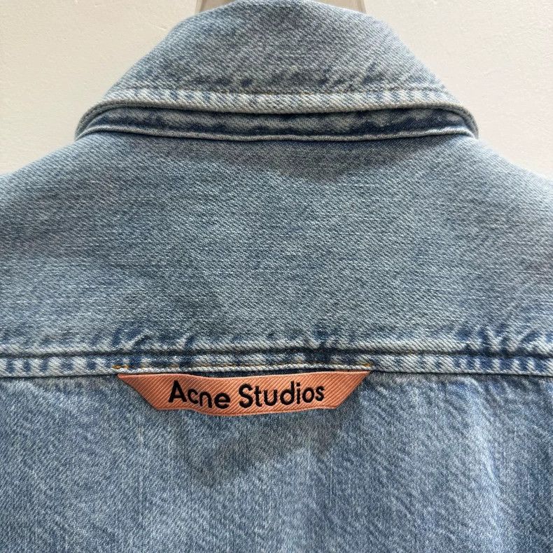 Acne Studios Acne Studio Blue Short Sleeve Shirt Jacket Size US L / EU 52-54 / 3 - 4 Thumbnail
