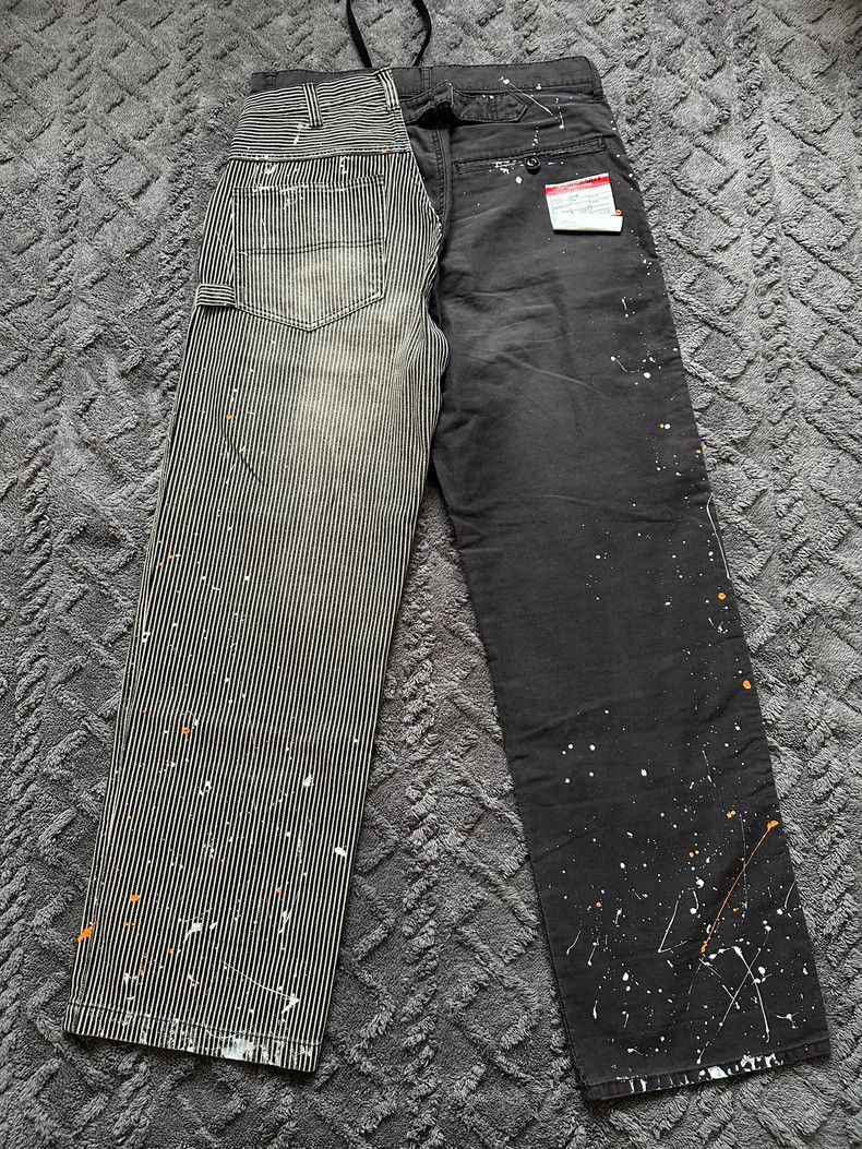 Maison MIHARA YASUHIRO Maison MIHARA YASUHIRO Wide Leg Denim Pants Size US 44 / EU 60 - 2 Thumbnail