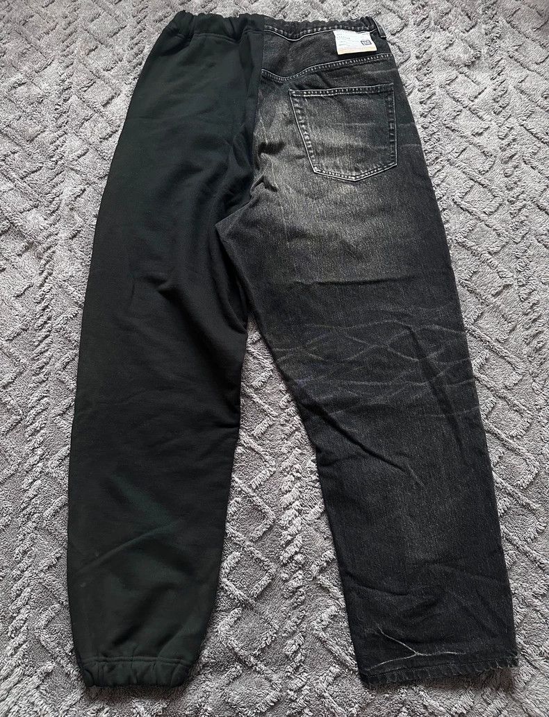 Maison MIHARA YASUHIRO Maison MIHARA YASUHIRO Dual Fabric Jogger Pants Size US 44 / EU 60 - 2 Thumbnail
