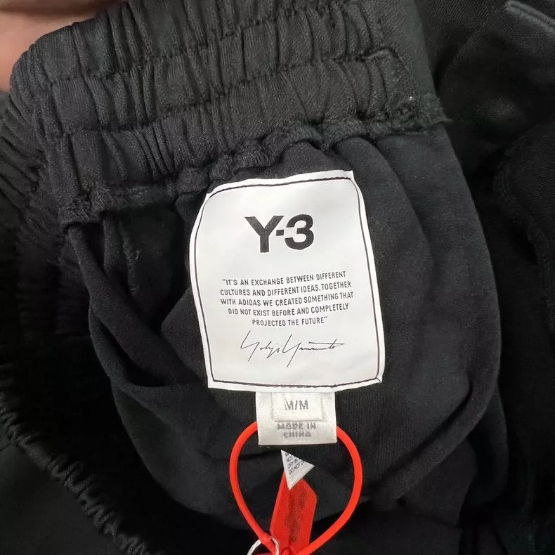 Y-3 Y-3 Black Wide-Leg Pants Size M Size US 32 / EU 48 - 6 Thumbnail