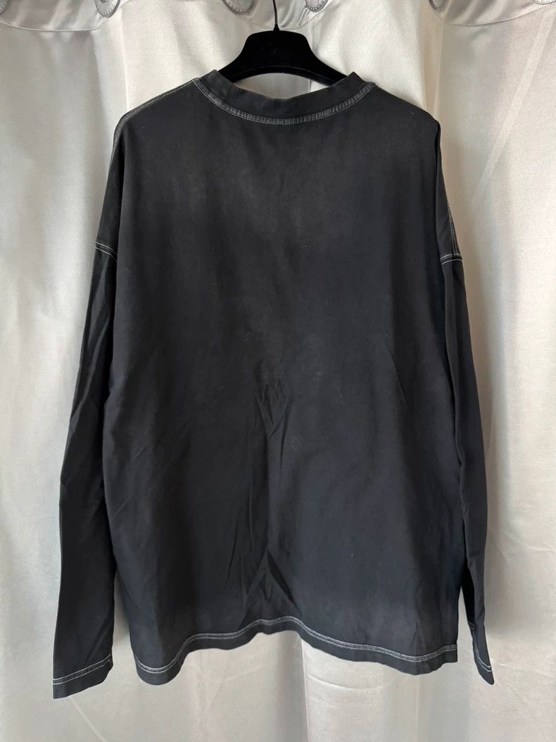 WE11DONE Long Sleeve Graphic Shirt with Bunny Design Size US M / EU 48-50 / 2 - 2 Thumbnail