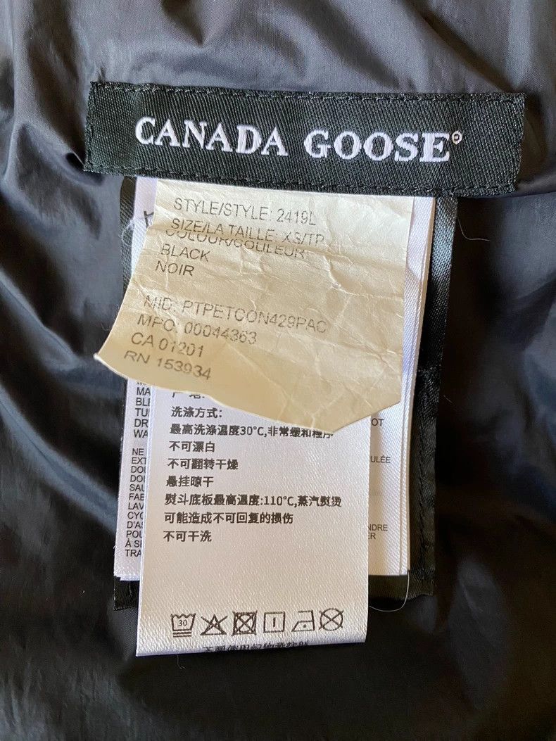 Canada Goose Canada Goose Black Nylon Jacket with Hood Size US M / EU 48-50 / 2 - 4 Thumbnail
