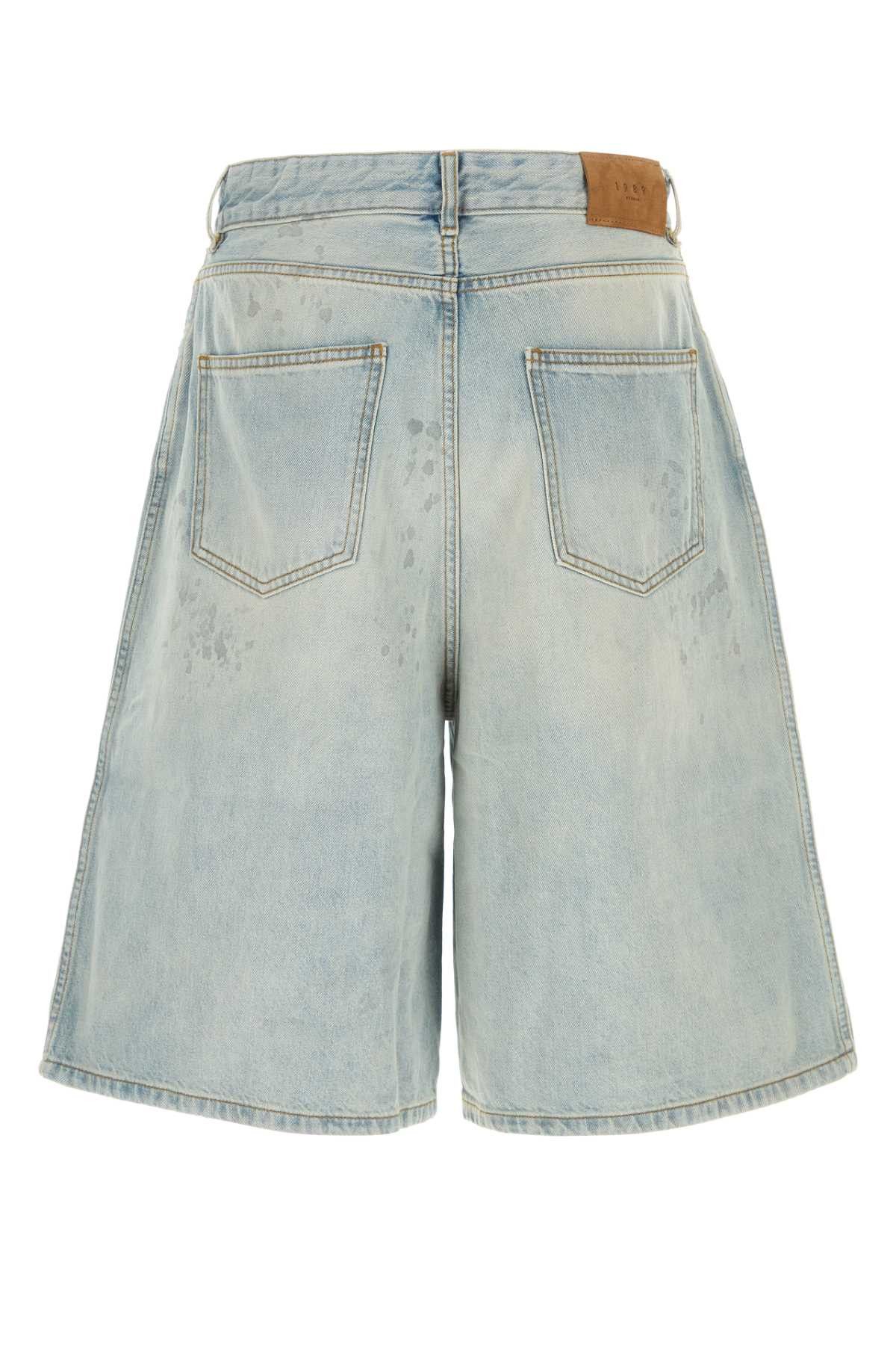 1989 STUDIO Denim Bermuda Shorts Size US 31 - 2 Thumbnail