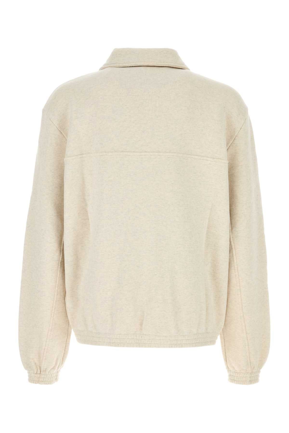 1989 STUDIO Melange Sand Cotton Sweatshirt Size US M / EU 48-50 / 2 - 2 Thumbnail