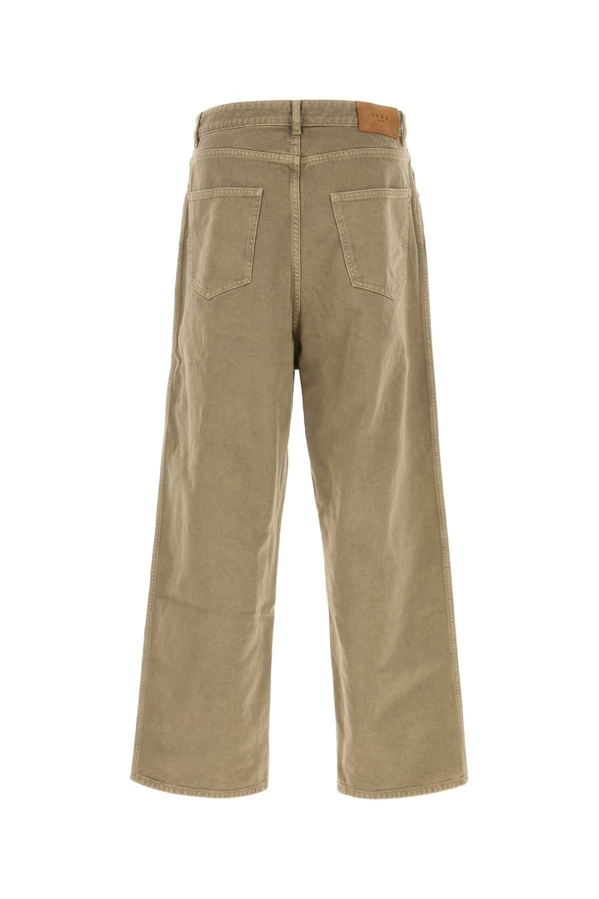 1989 STUDIO Army Green Denim Chicago Jeans Size US 29 - 2 Thumbnail