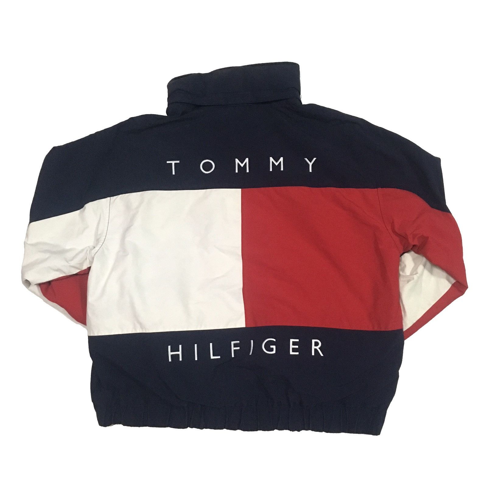 Tommy hilfiger big sales flag jacket