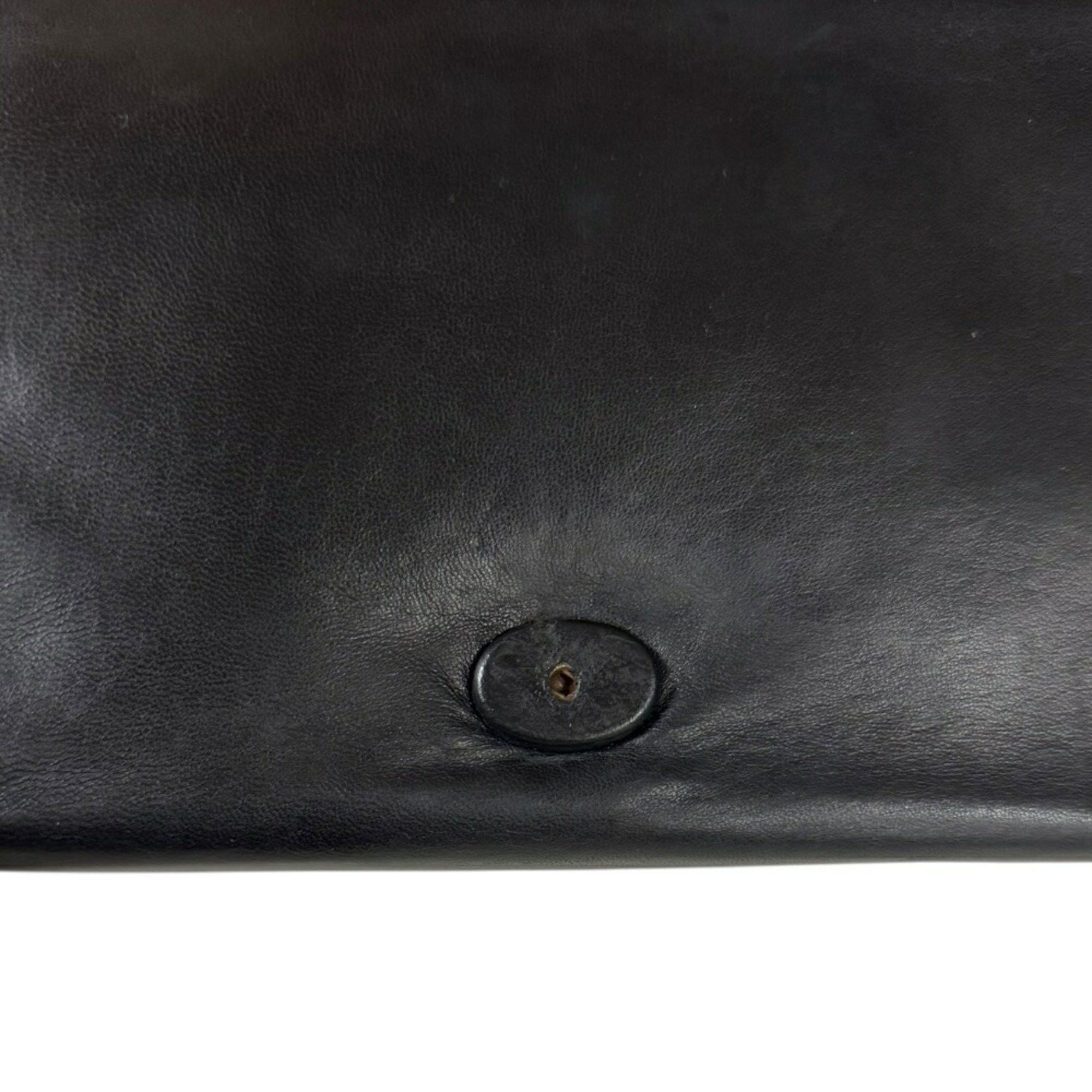 Chanel Chanel Matelasse Shoulder Bag Lambskin Black Women's CHANEL 6-chain Size ONE SIZE - 8 Thumbnail