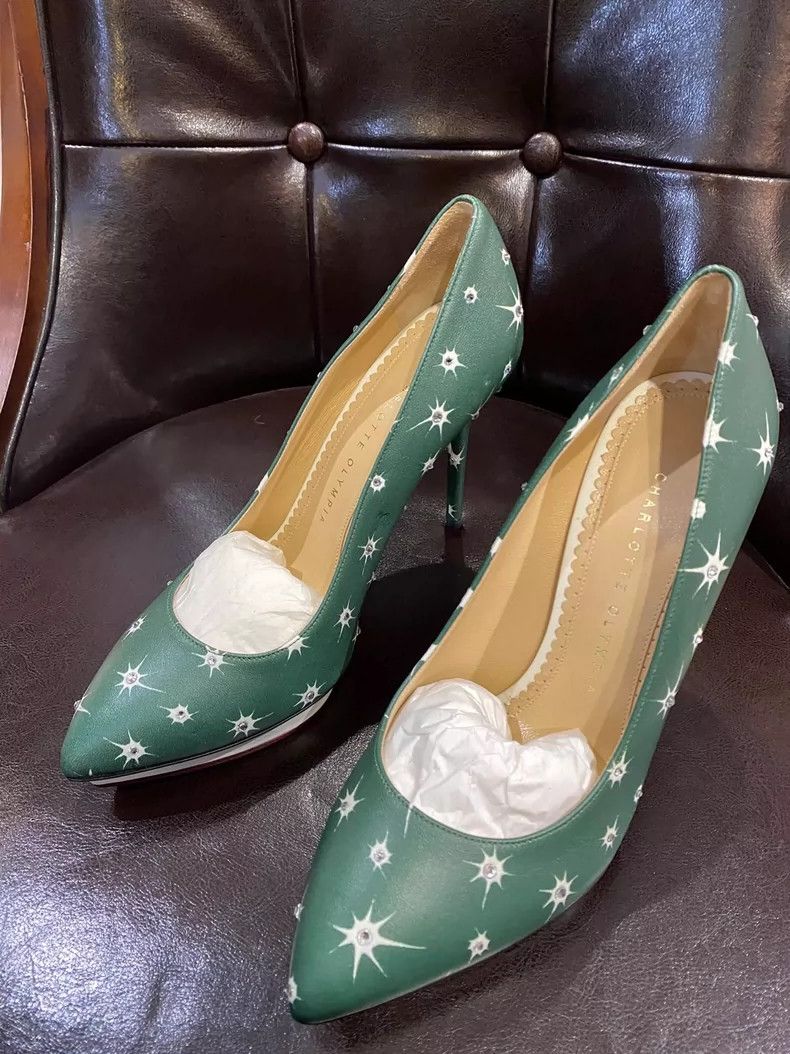 Charlotte Olympia Charlotte Olympia High Heel Shoes Size 37.5 Size US 7.5 / EU 40-41 - 2 Thumbnail