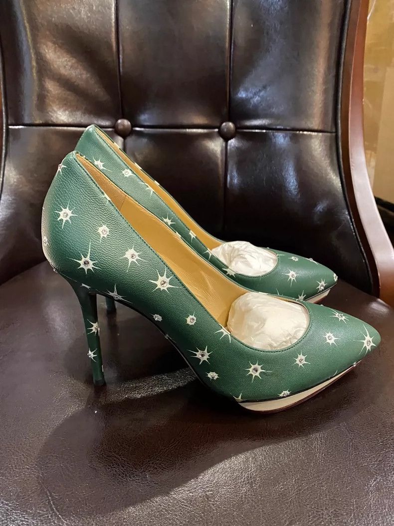 Charlotte Olympia Charlotte Olympia High Heel Shoes Size 37.5 Size US 7.5 / EU 40-41 - 3 Thumbnail