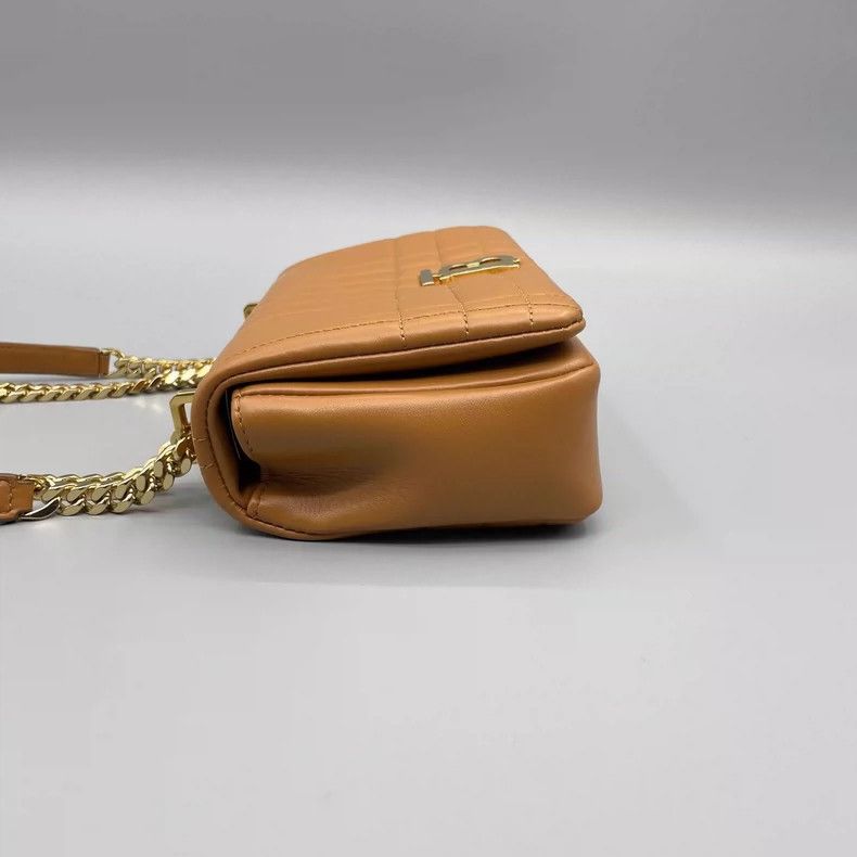 Burberry Burberry Leather Chain Crossbody Bag Size ONE SIZE - 4 Thumbnail