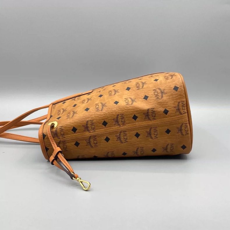 MCM MCM Classic Cognac Tote Shoulder Bag Size ONE SIZE - 4 Thumbnail