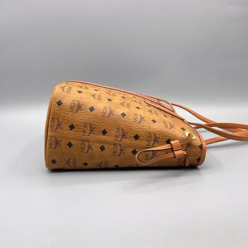 MCM MCM Classic Cognac Tote Shoulder Bag Size ONE SIZE - 5 Thumbnail