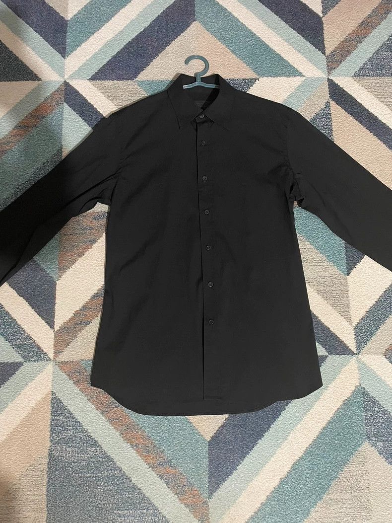 Prada PRADA Men's Casual Long Sleeve Shirt Size US L / EU 52-54 / 3 - 2 Thumbnail