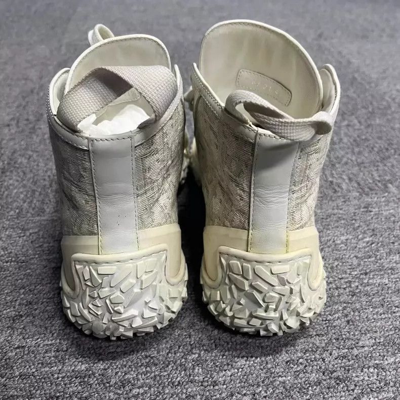 Dior Dior White High-Top Casual Lifestyle Shoes Size US 10.5 / EU 43-44 - 3 Thumbnail