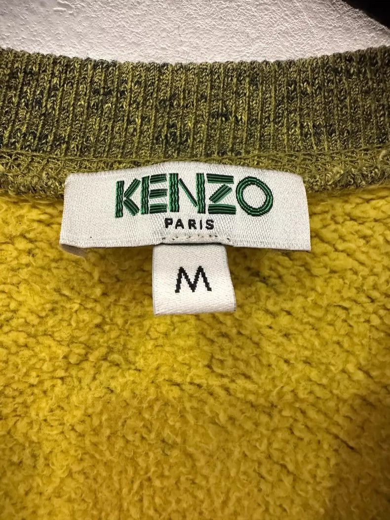 Kenzo Kenzo Green Tiger Logo Women's Sweatshirt Size US M / EU 48-50 / 2 - 4 Thumbnail