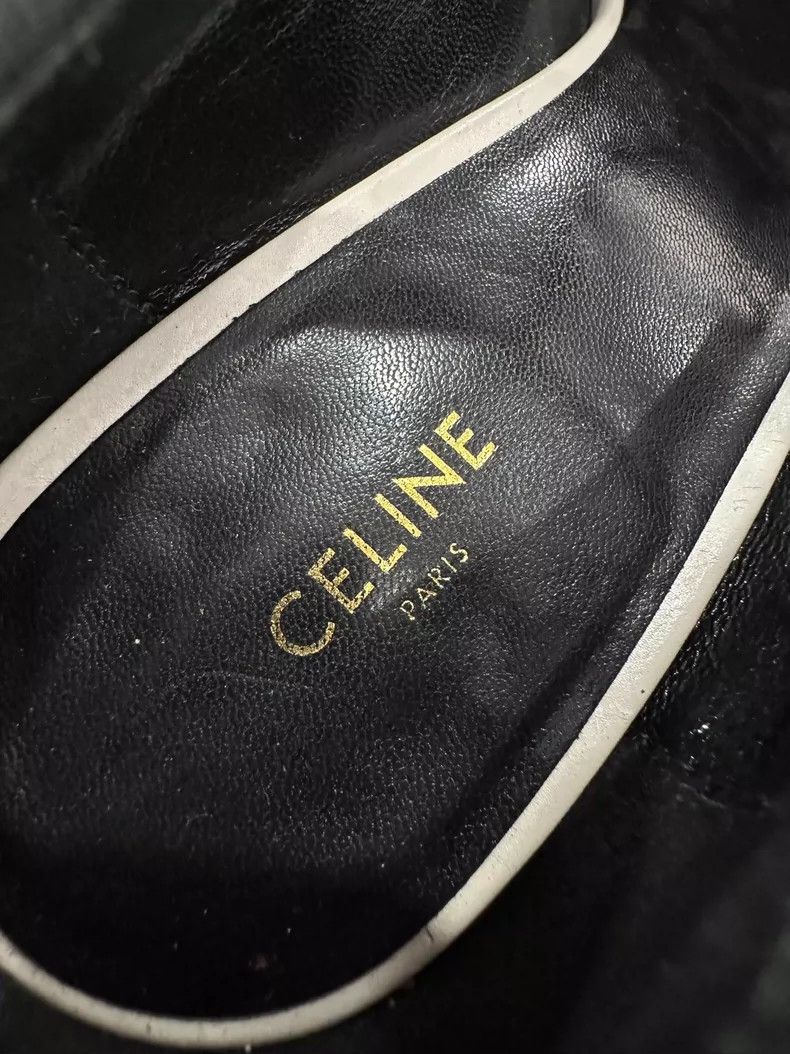 Celine Celine Retro Logo Mary Jane Shoes 5.5cm Heels Size US 7.5 / EU 40-41 - 8 Thumbnail